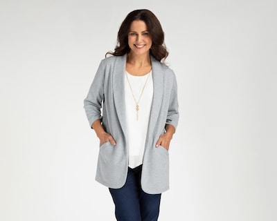Foto 1 | Saco Gris Lady Sun para Mujer