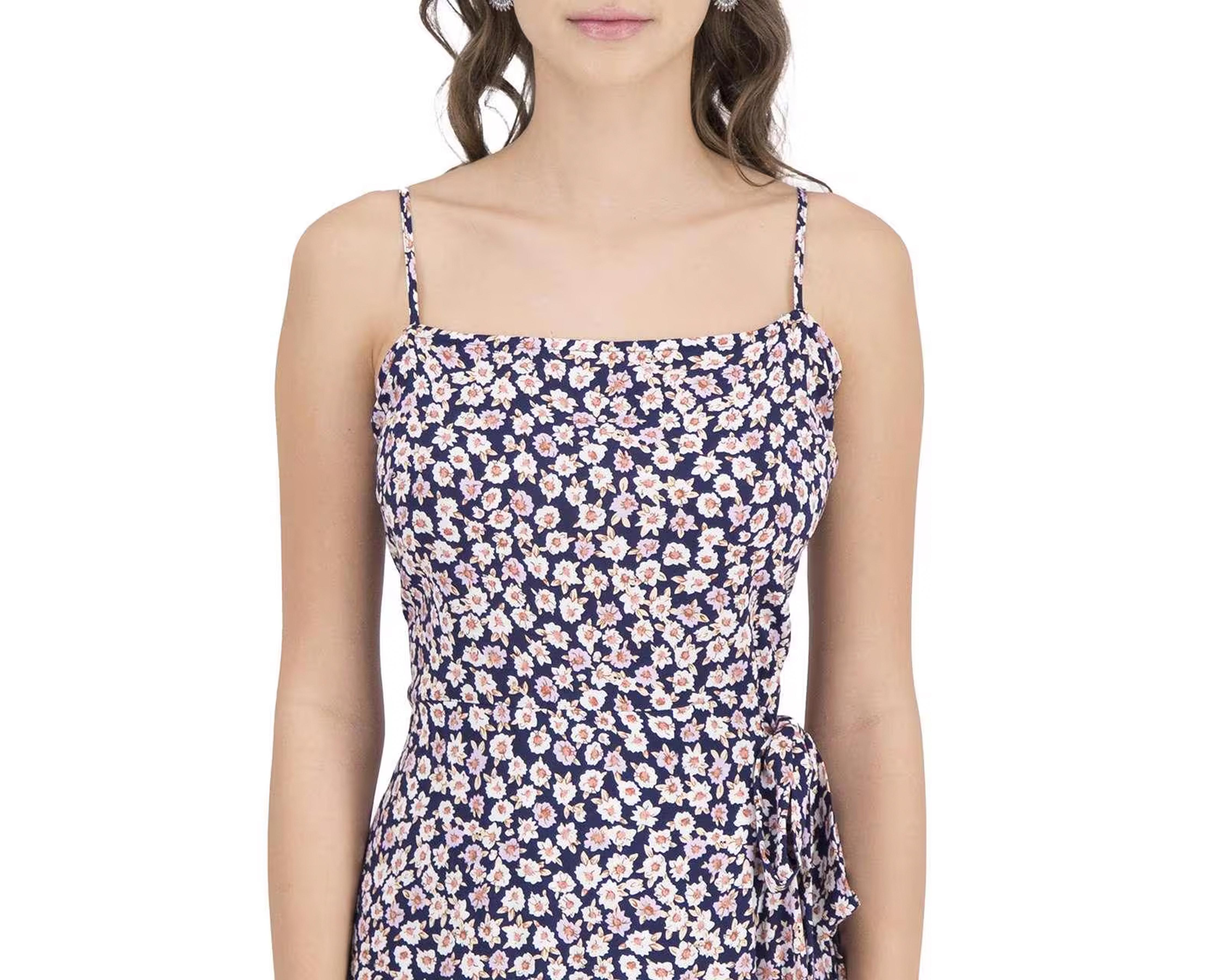 Foto 4 | Vestido 18 Forever Casual de Tirantes con Estampado Floral