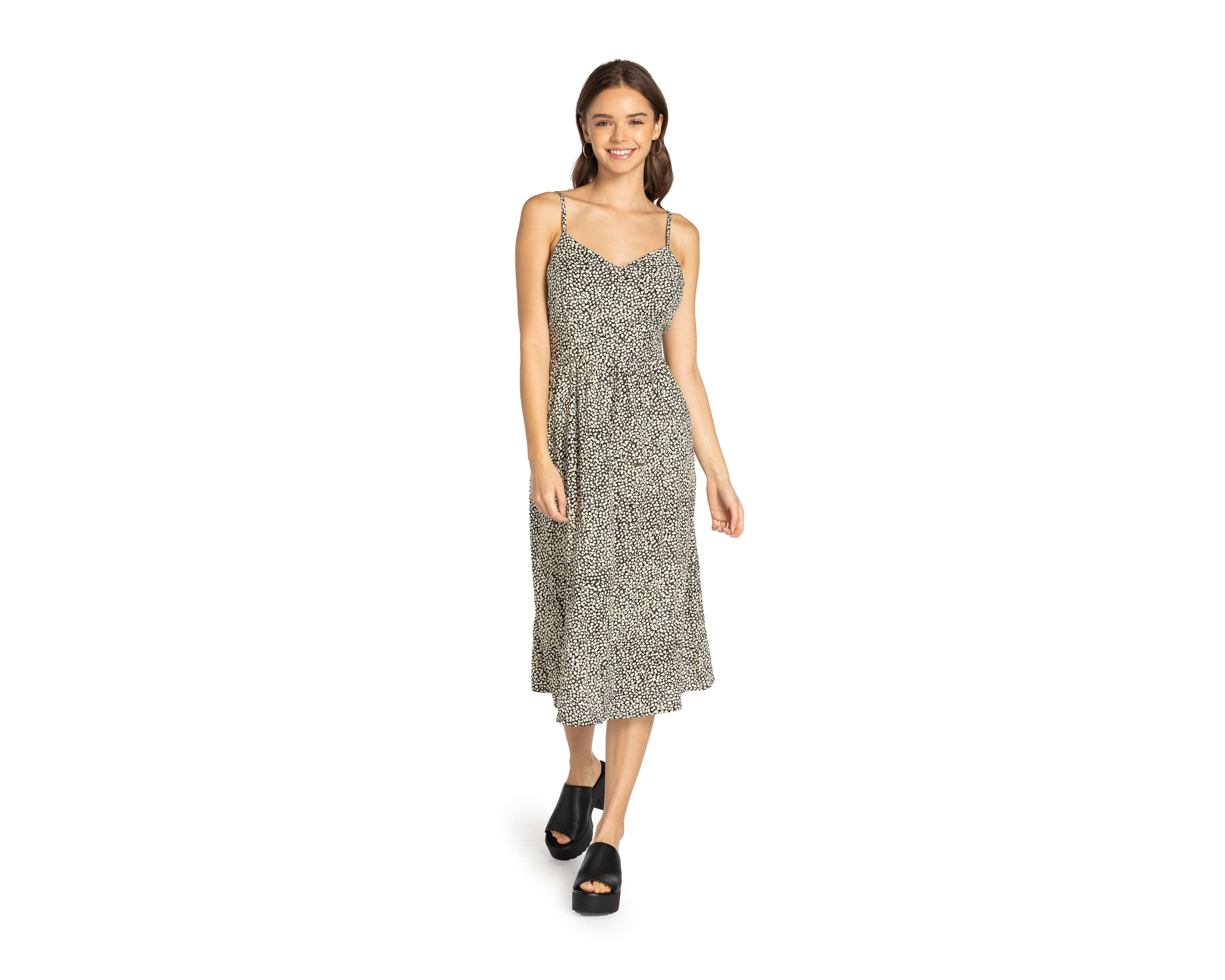 Foto 3 pulgar | Vestido 18 Forever Casual Estampado Floral con Tirantes