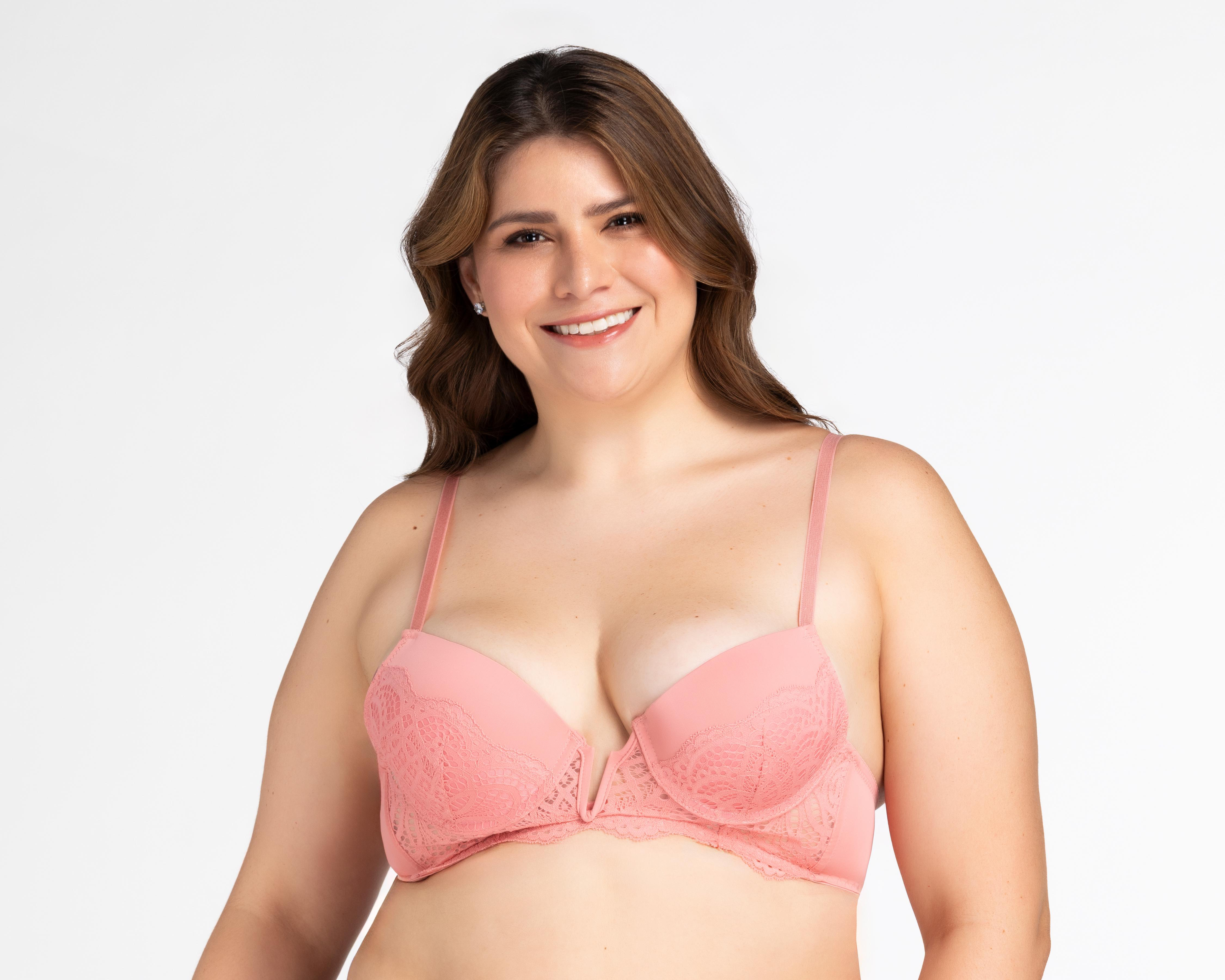 Foto 3 pulgar | Brasier con Encaje Eva tu Estilo Íntimo Copa Completa 2 Piezas