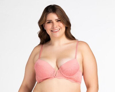 Foto 2 | Brasier con Encaje Eva tu Estilo Íntimo Copa Completa 2 Piezas