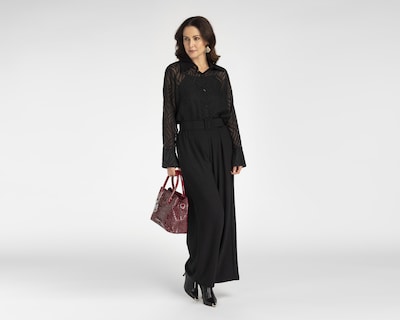 Foto 2 | Blusa Sahara Negra para Mujer