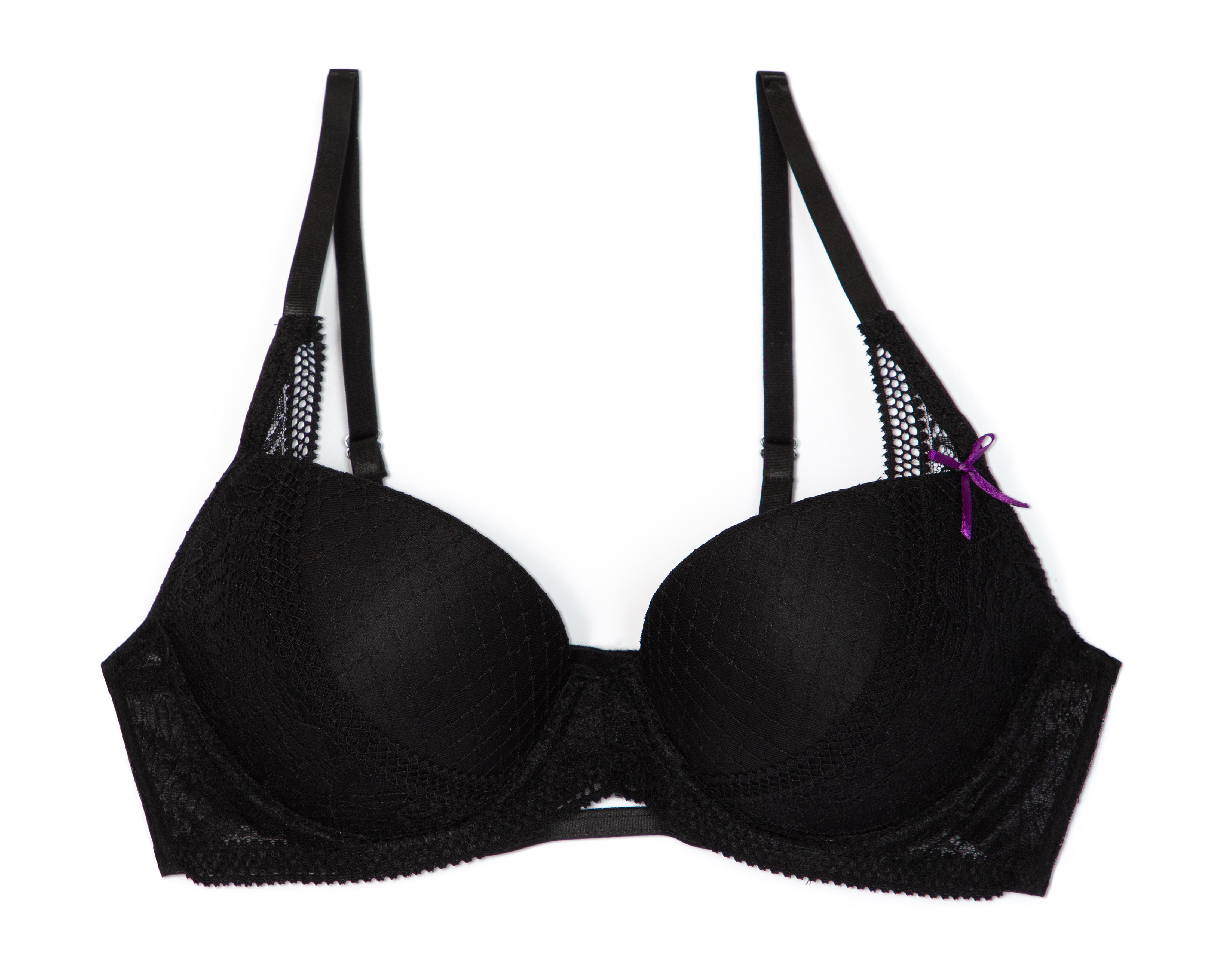Foto 4 pulgar | Brasier Copa Completa con Encaje Eva tu Estilo Íntimo 3 Pack