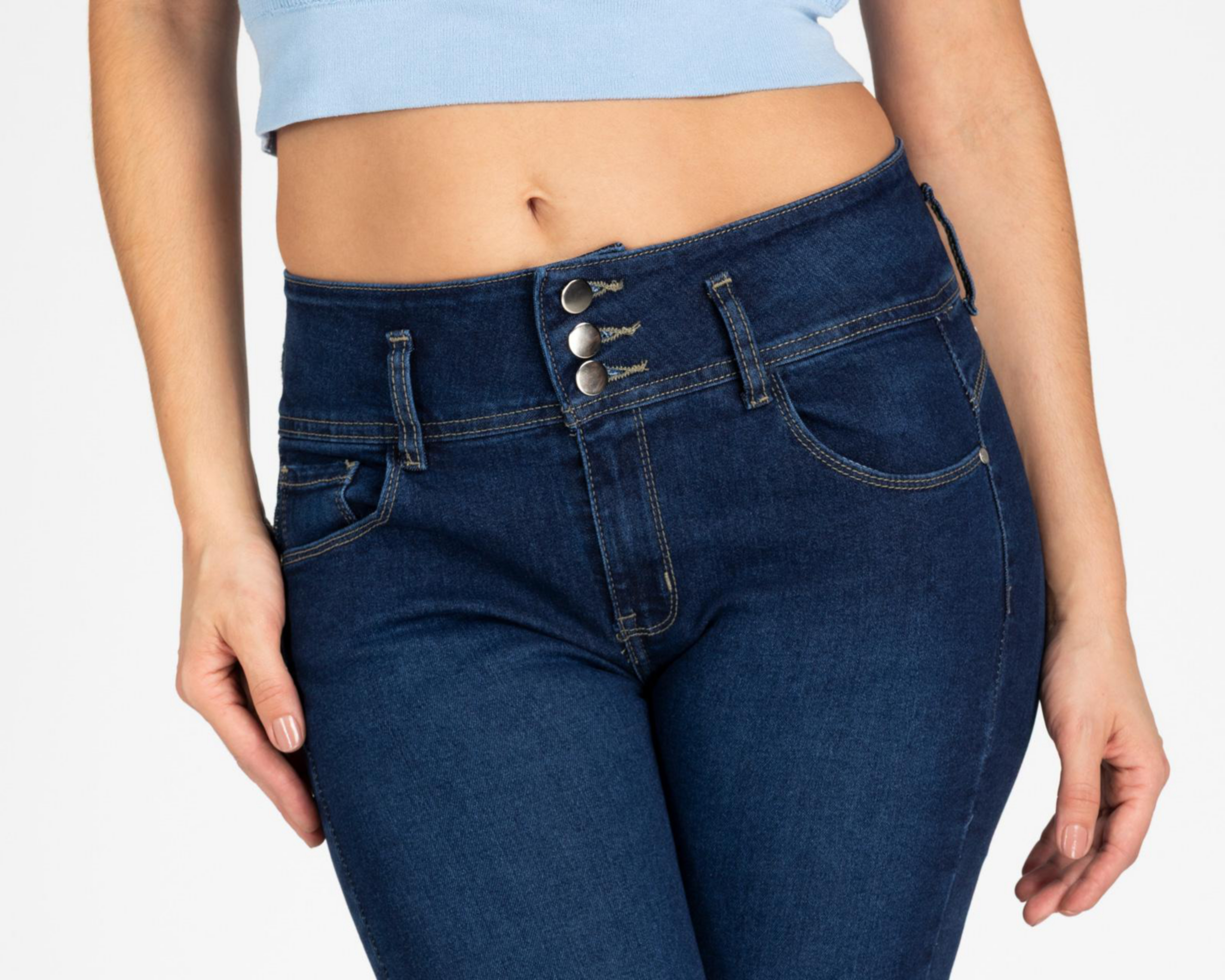 Foto 5 pulgar | Jeans Skinny Sahara para Mujer
