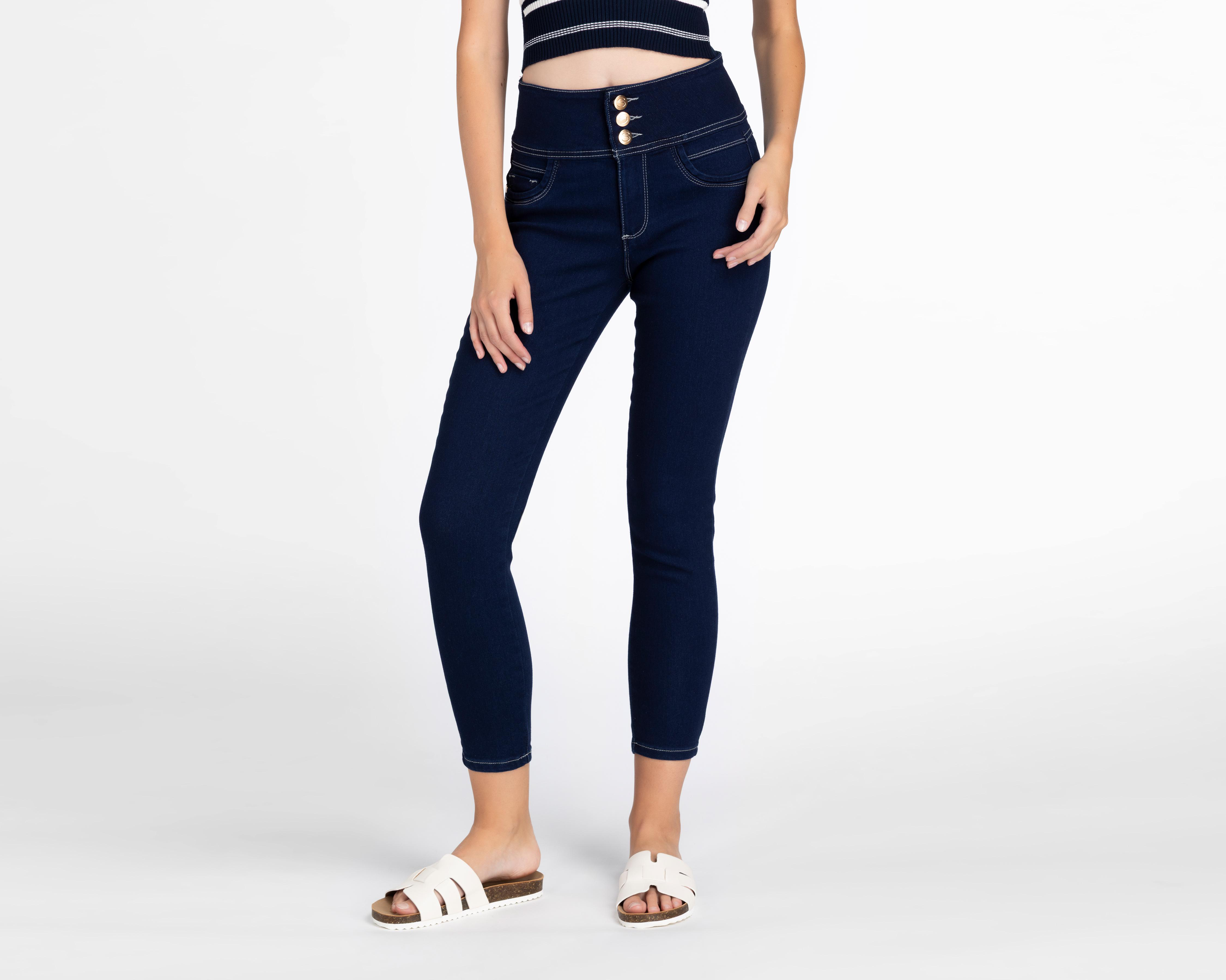 Foto 2 pulgar | Jeans Skinny Sahara para Mujer