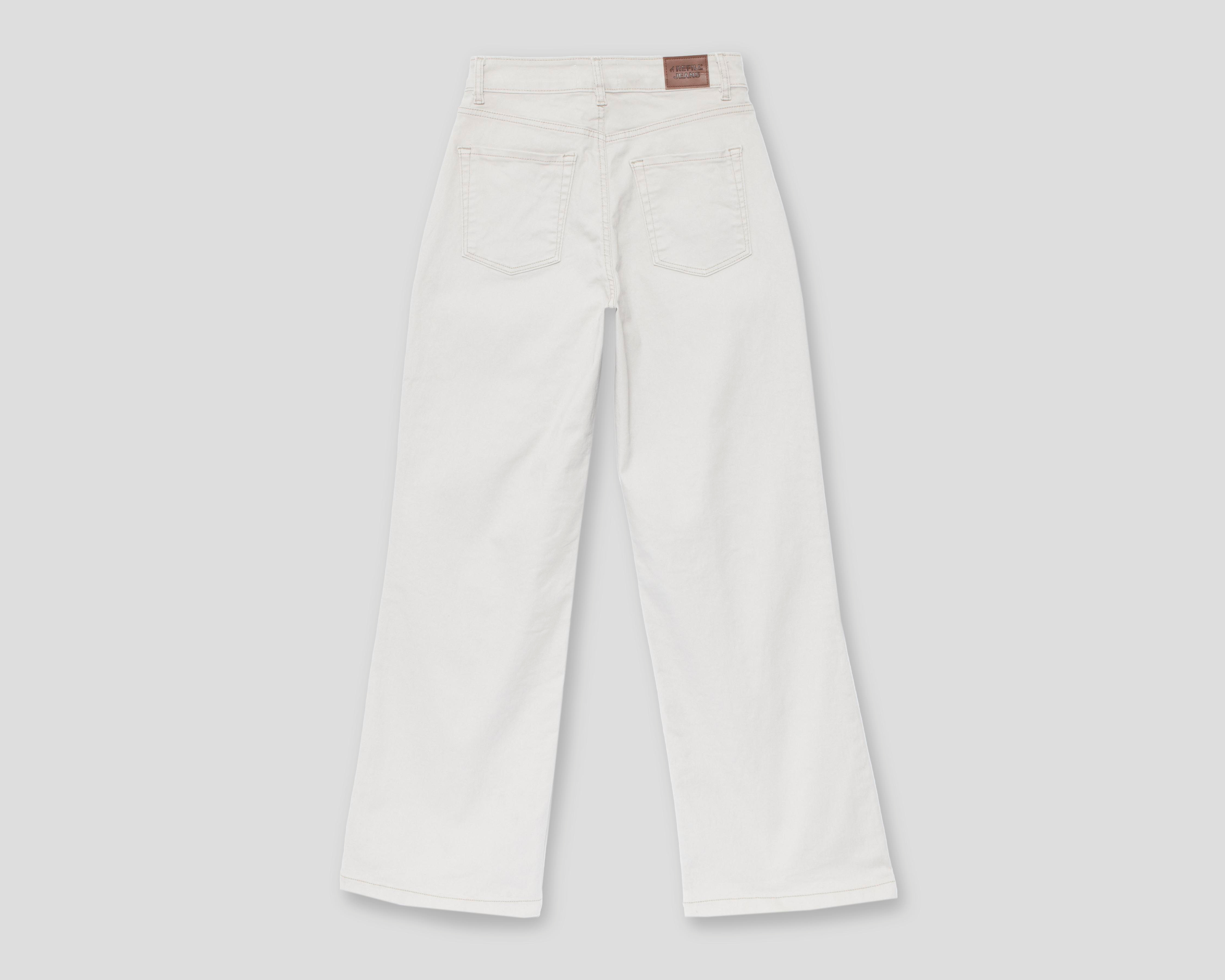 Foto 3 pulgar | Jeans Wide Leg Refill para Mujer