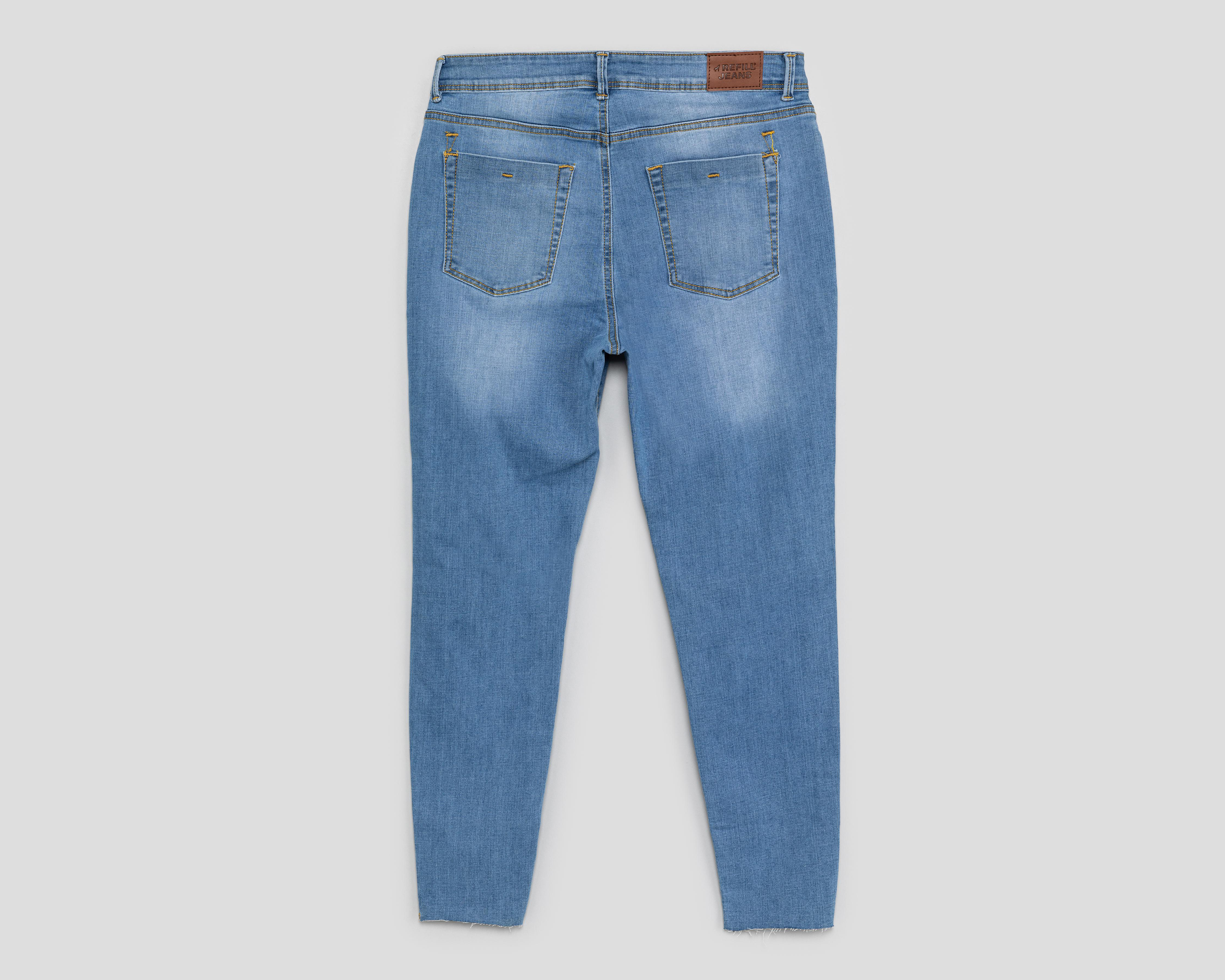 Foto 3 pulgar | Jeans Skinny Refill para Mujer