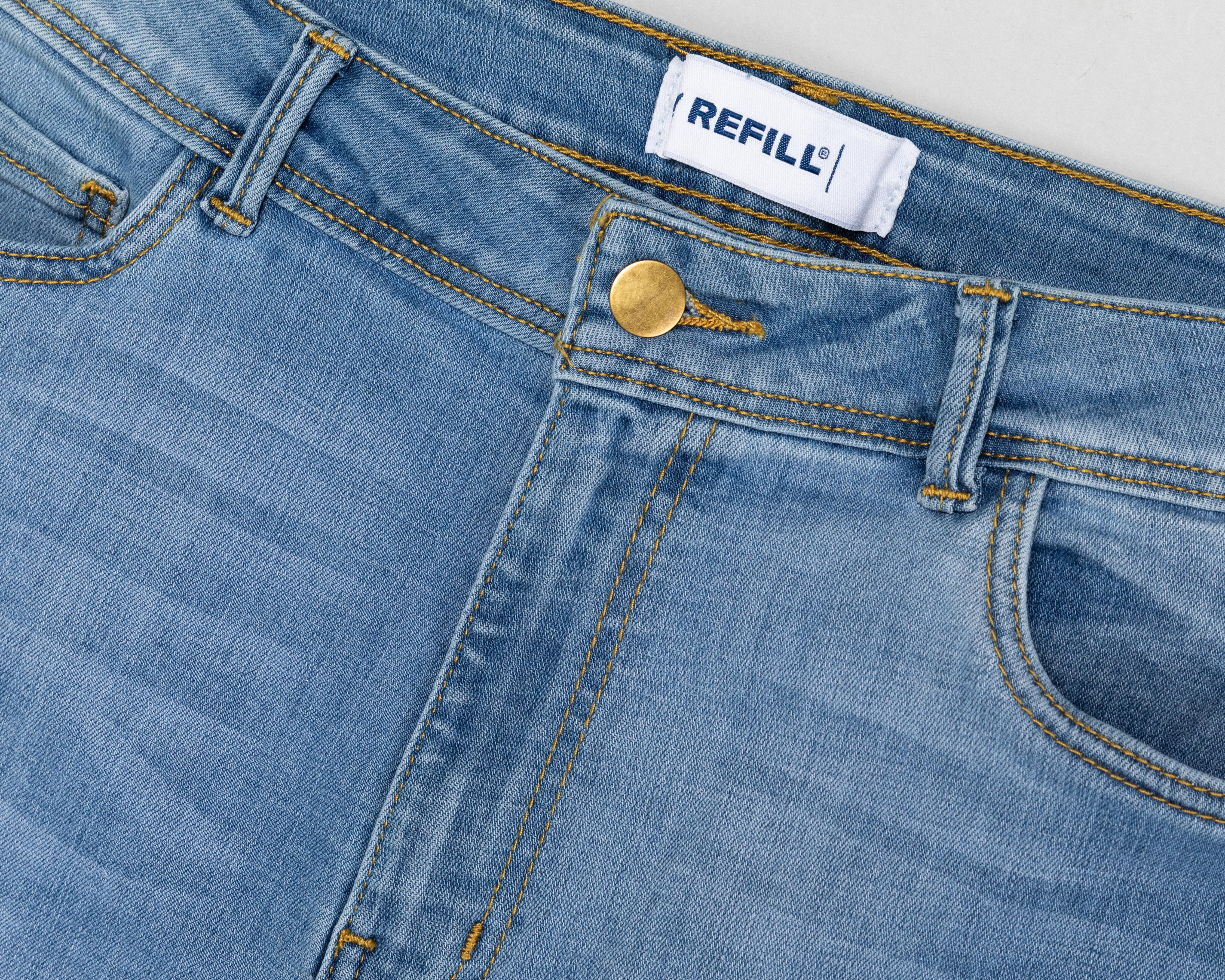 Foto 4 pulgar | Jeans Skinny Refill para Mujer