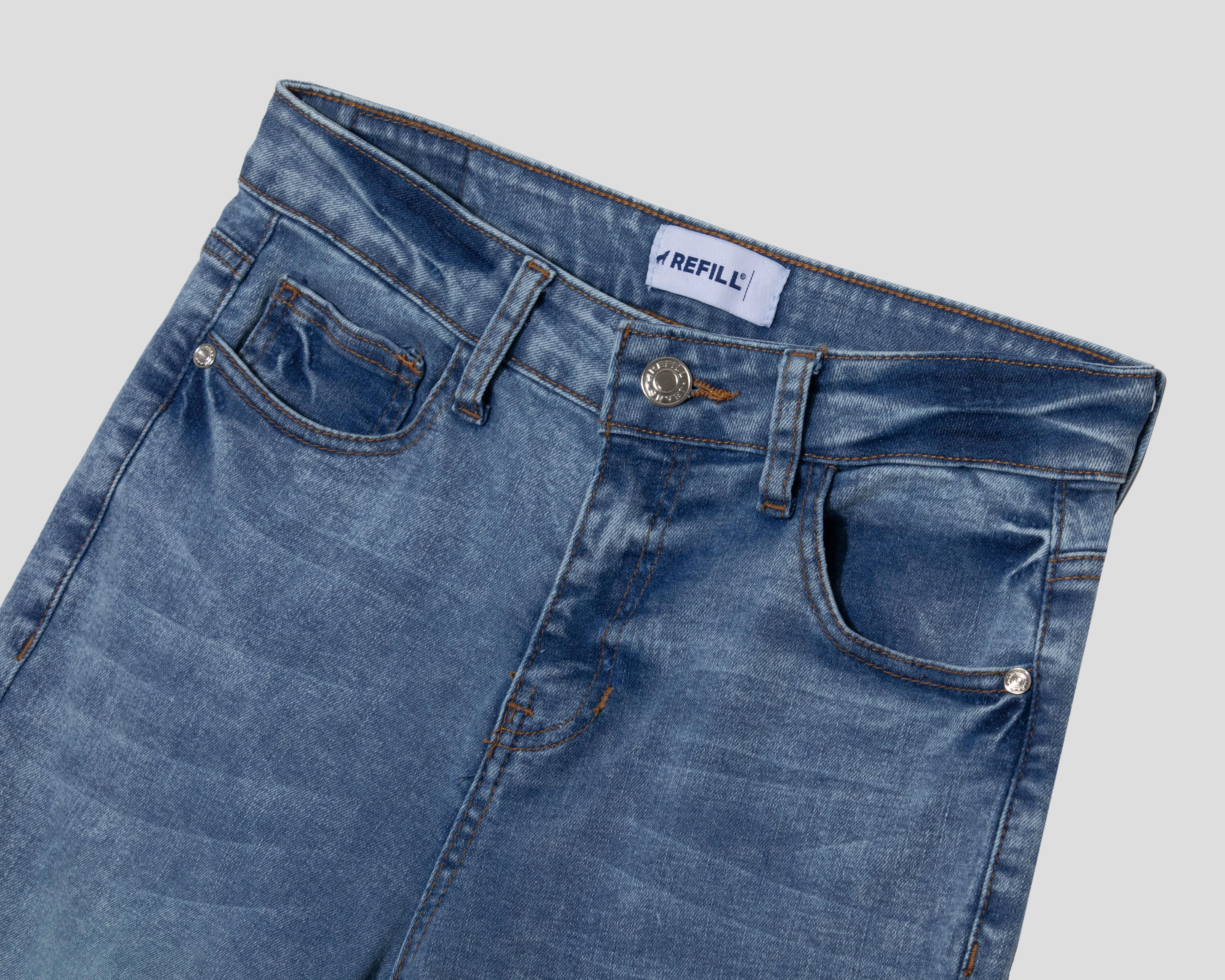 Foto 4 pulgar | Jeans Skinny Refill para Mujer