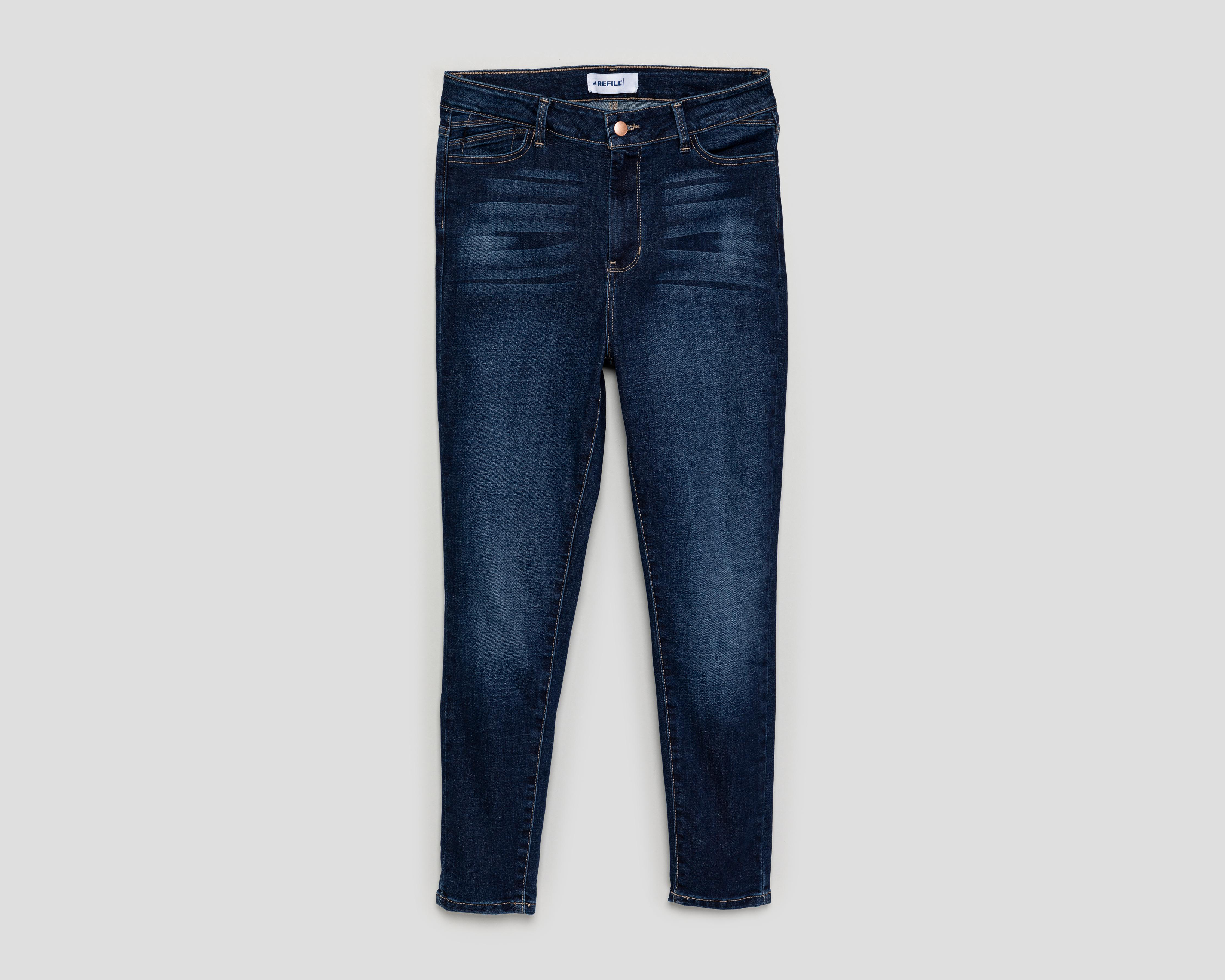 Foto 2 pulgar | Jeans Skinny Refill para Mujer