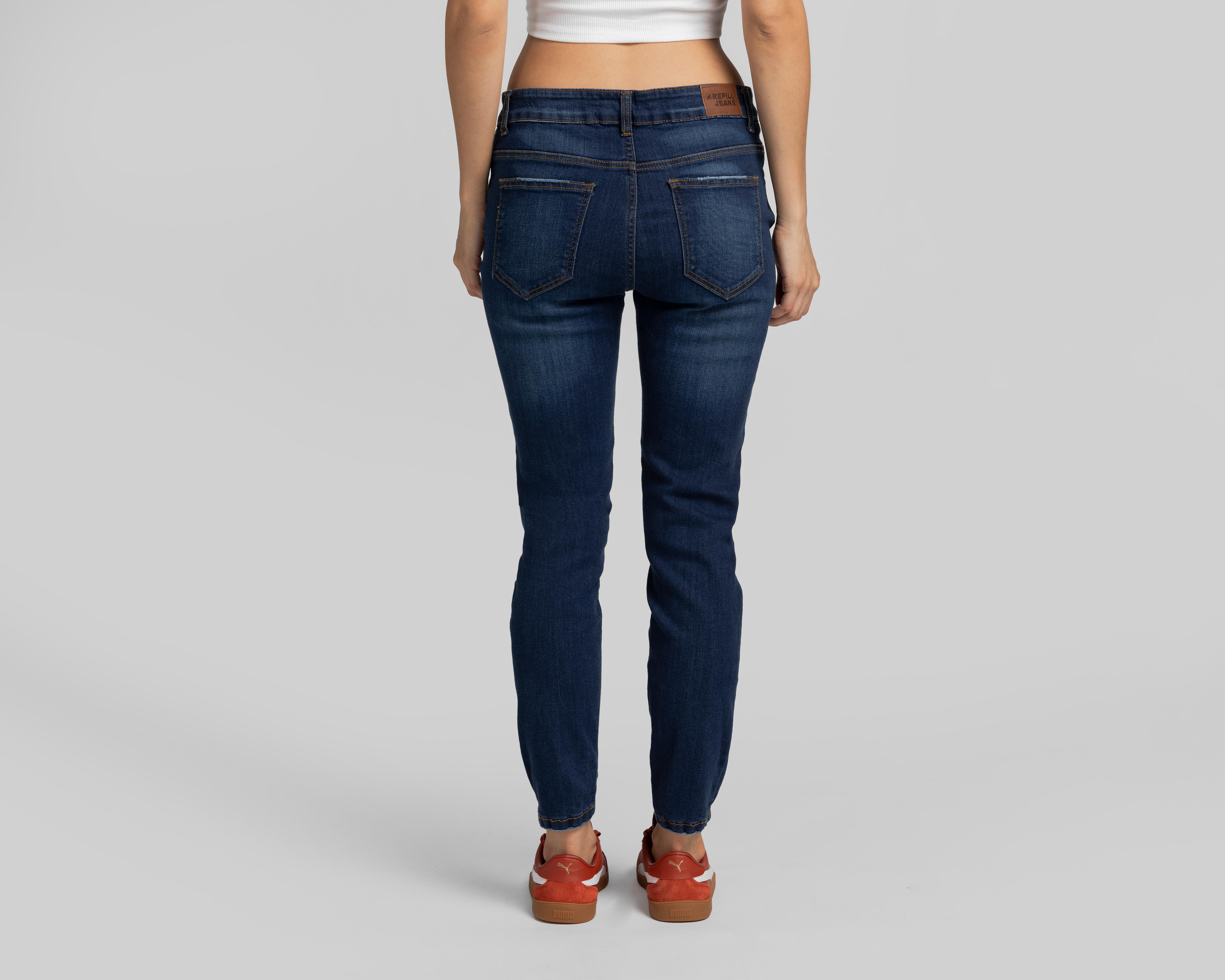 Foto 4 pulgar | Jeans Slim Refill para Mujer