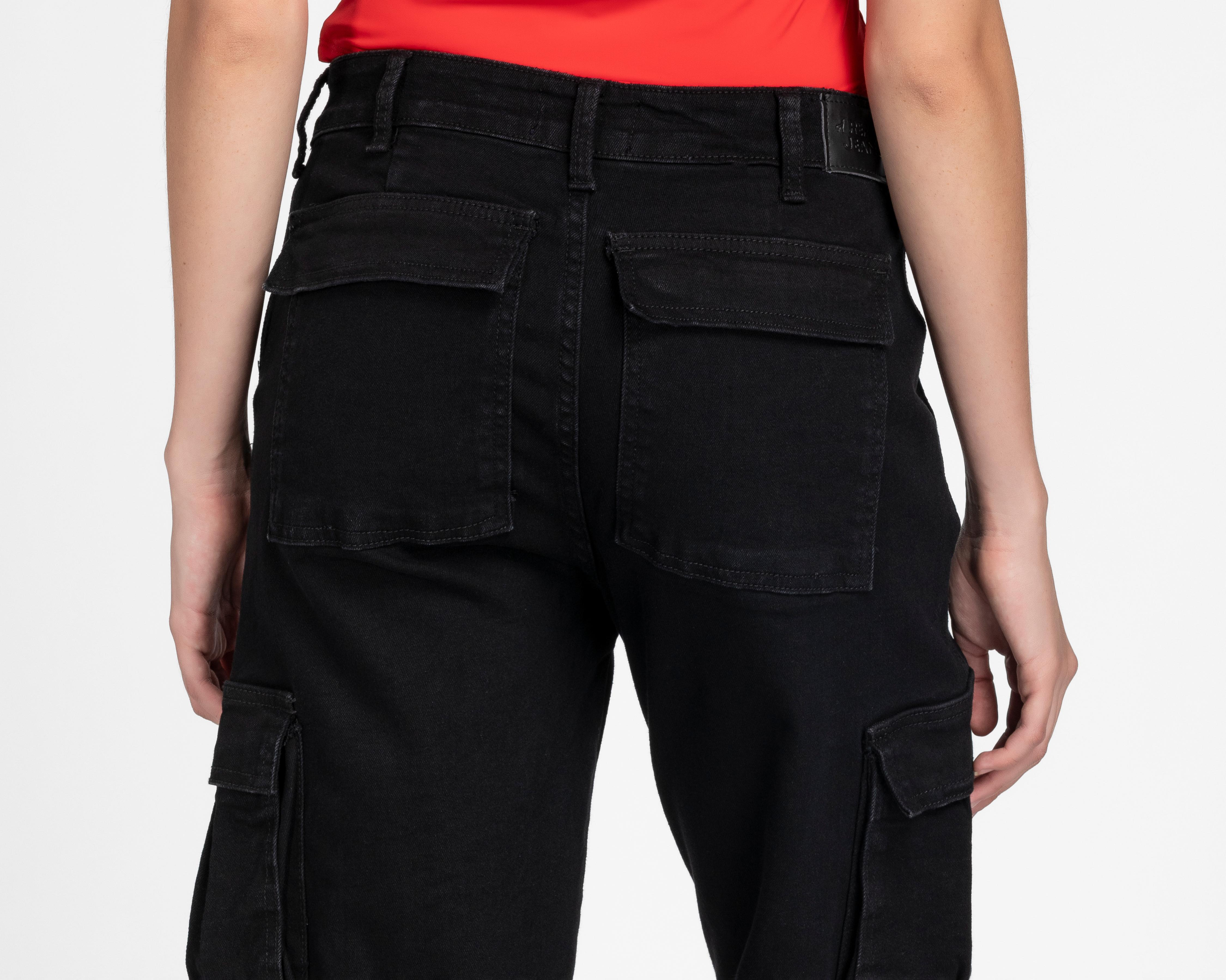 Foto 6 pulgar | Jeans Wide Leg Refill para Mujer