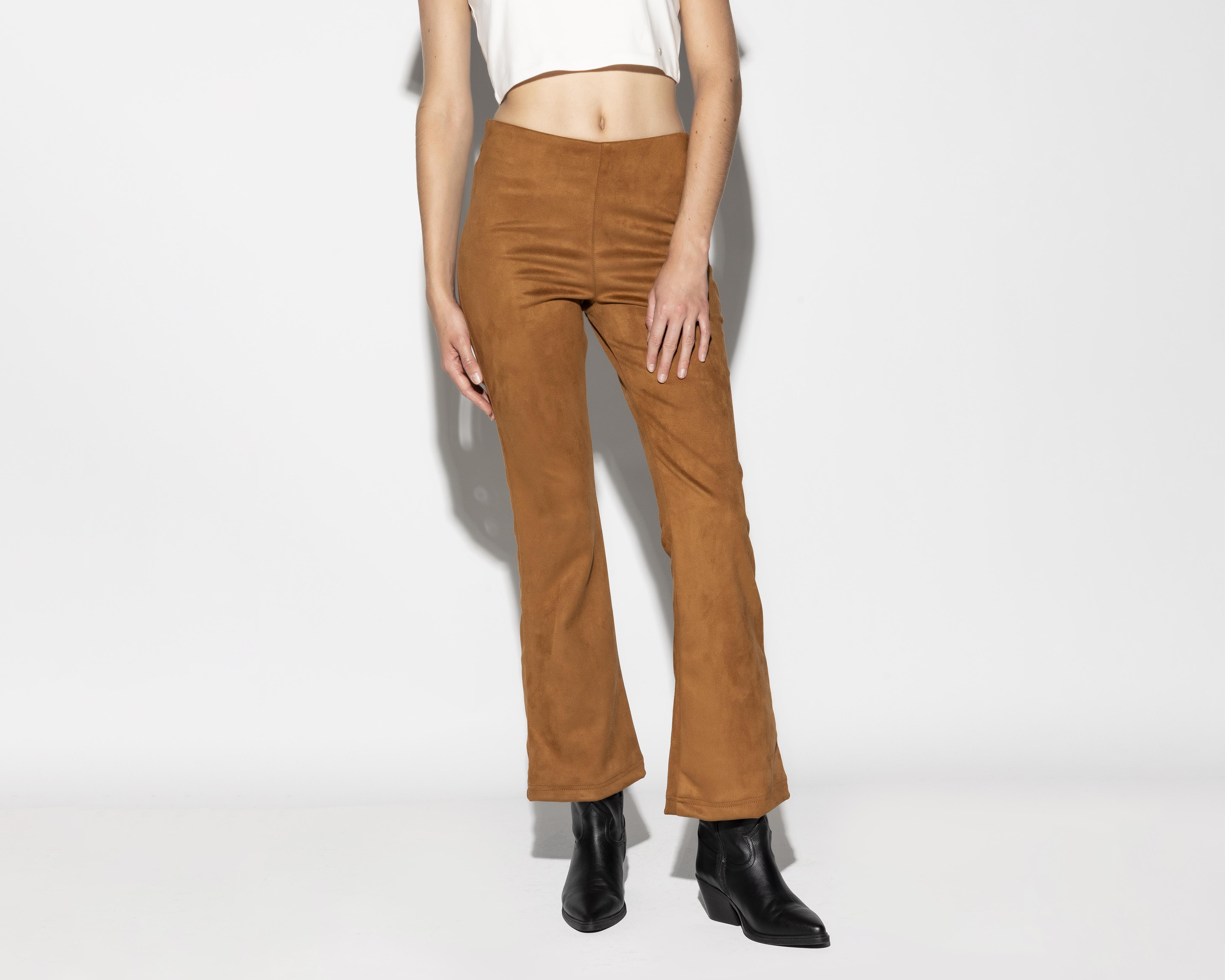 Foto 3 pulgar | Leggings Camel Strona para Mujer