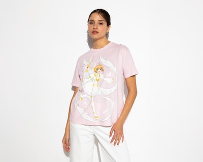 Foto 2 | Playera Sakura Card Captor Rosa para Mujer