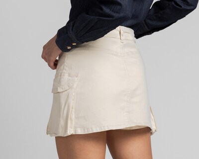 Foto 5 | Short Falda Refill Beige