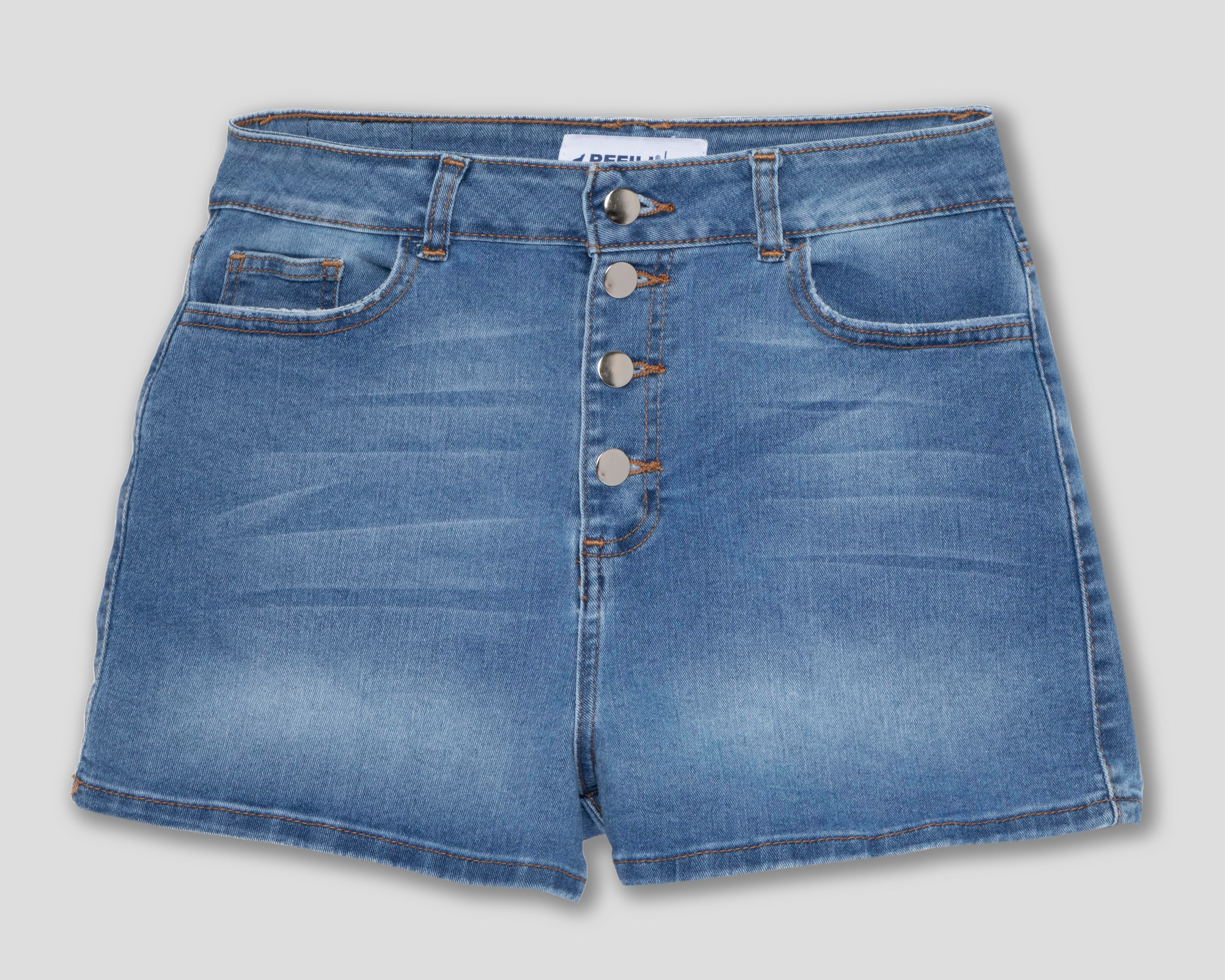 Short Refill con Botones para Mujer
