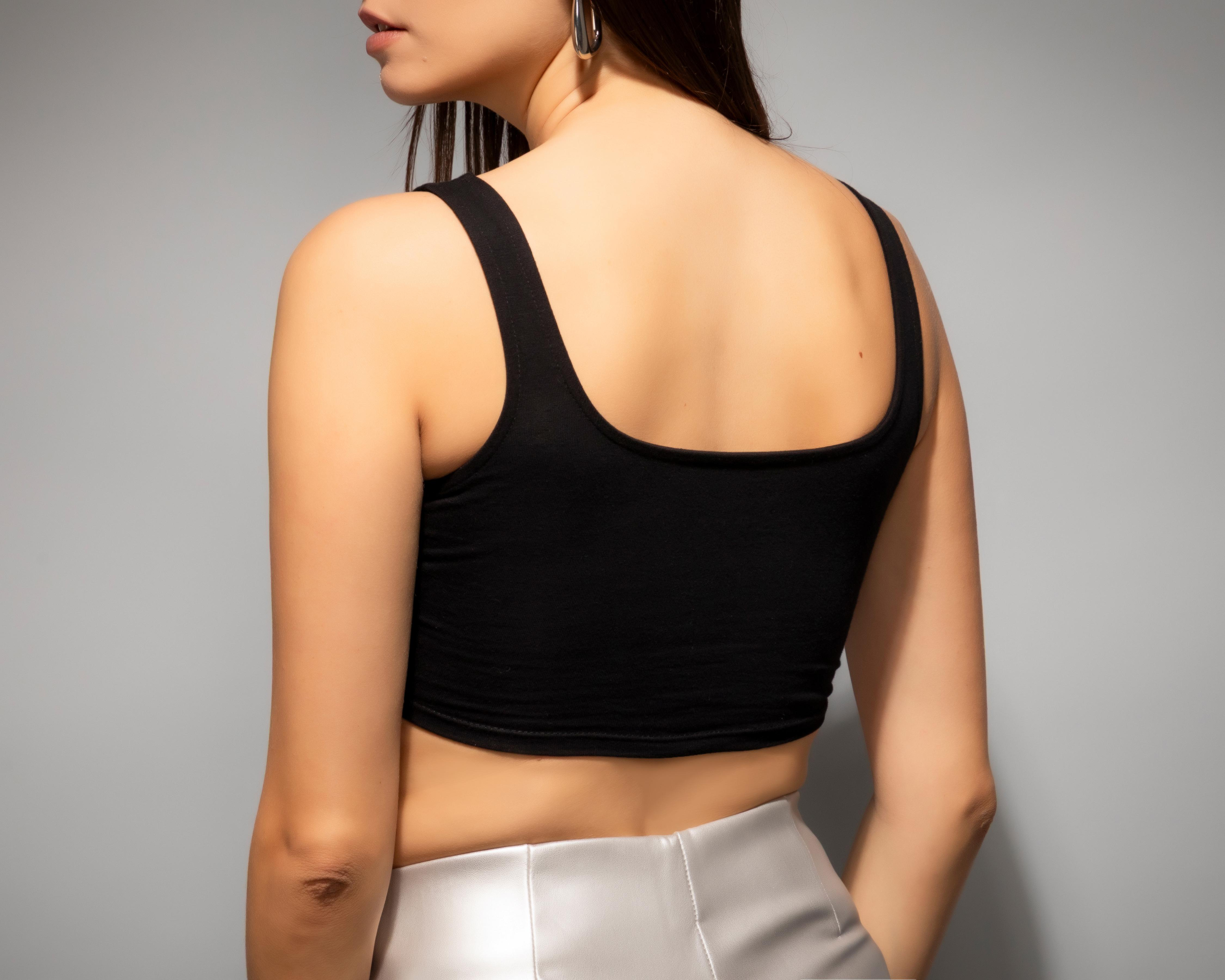 Foto 6 pulgar | Crop Top Iron Maiden Estampado para Mujer