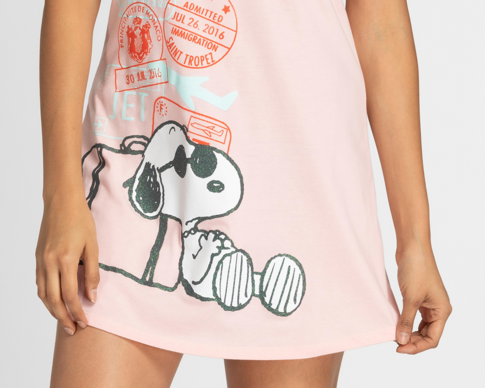 Foto 4 | Camisón Snoopy para Mujer