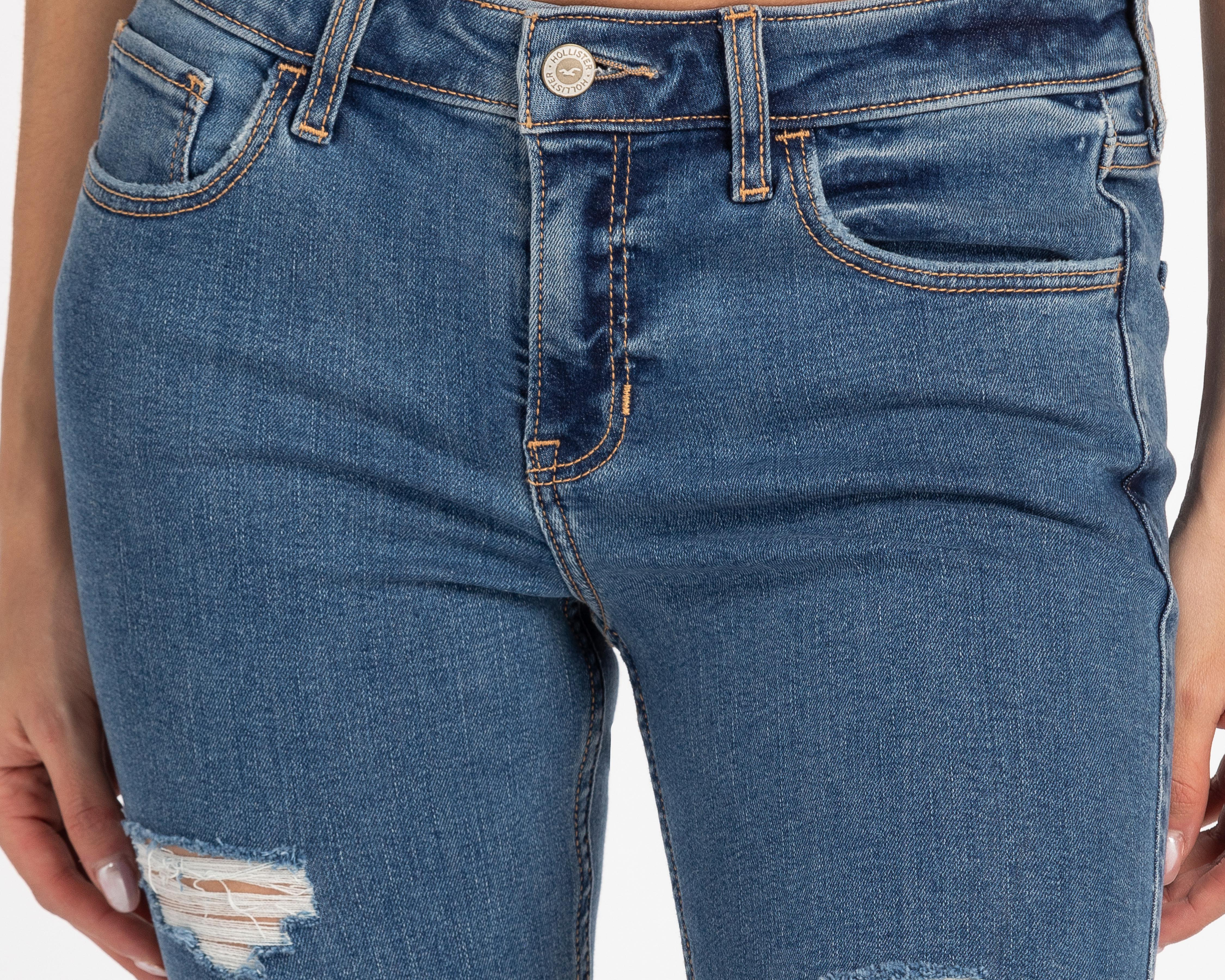 Foto 5 pulgar | Jeans Skinny Hollister para Mujer