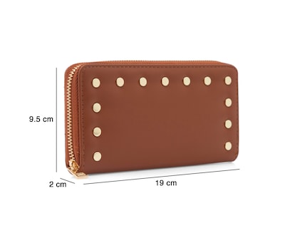 Foto 6 | Cartera para Mujer Sahara Café