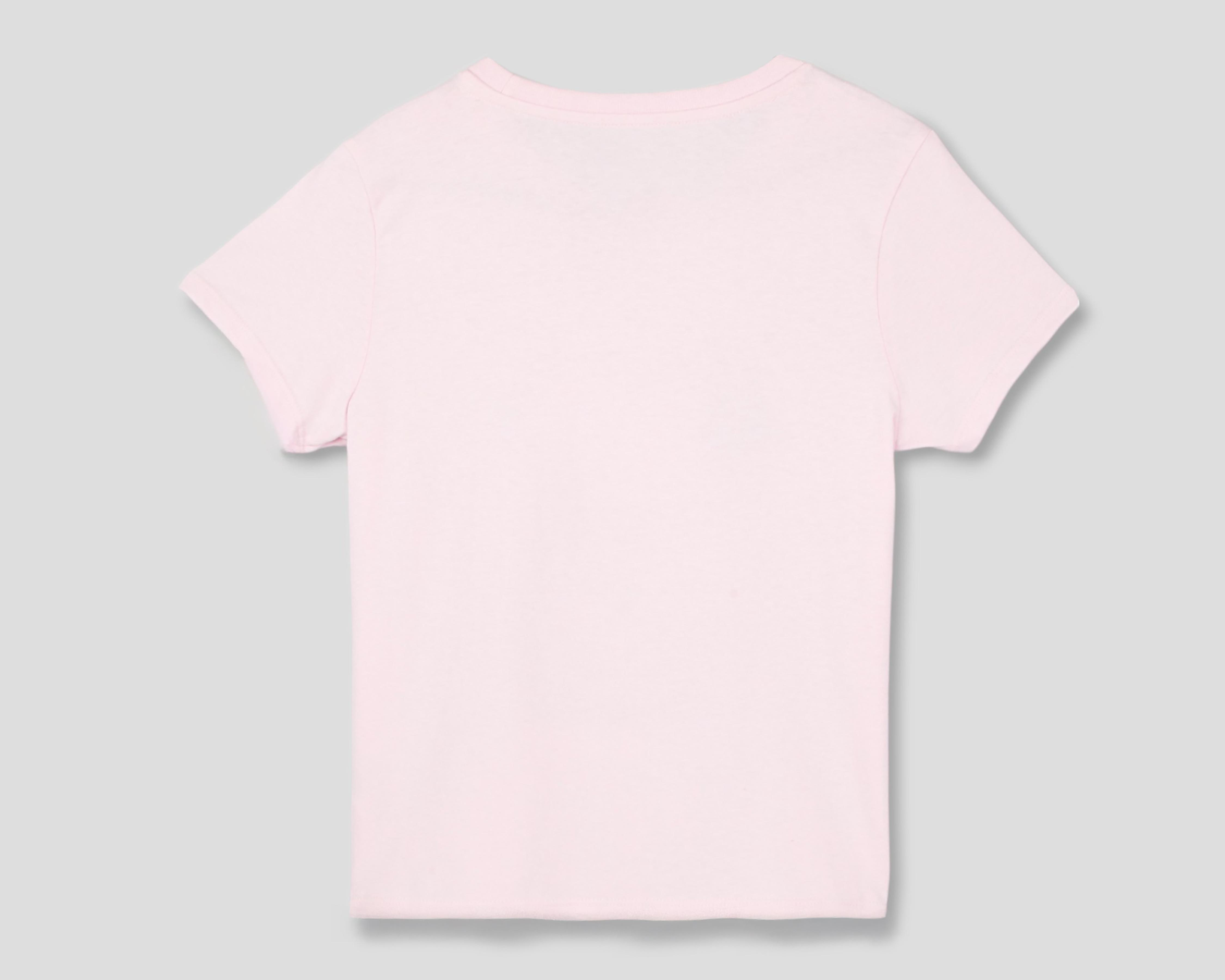 Foto 2 | Playera Peanuts Manga Corta para Mujer
