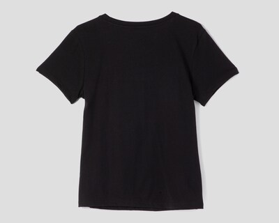 Foto 2 | Playera Care Bears Negra para Mujer