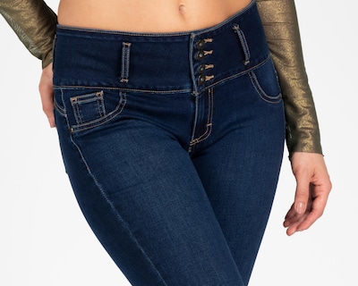 Foto 4 | Jeans Skinny Lee para Mujer