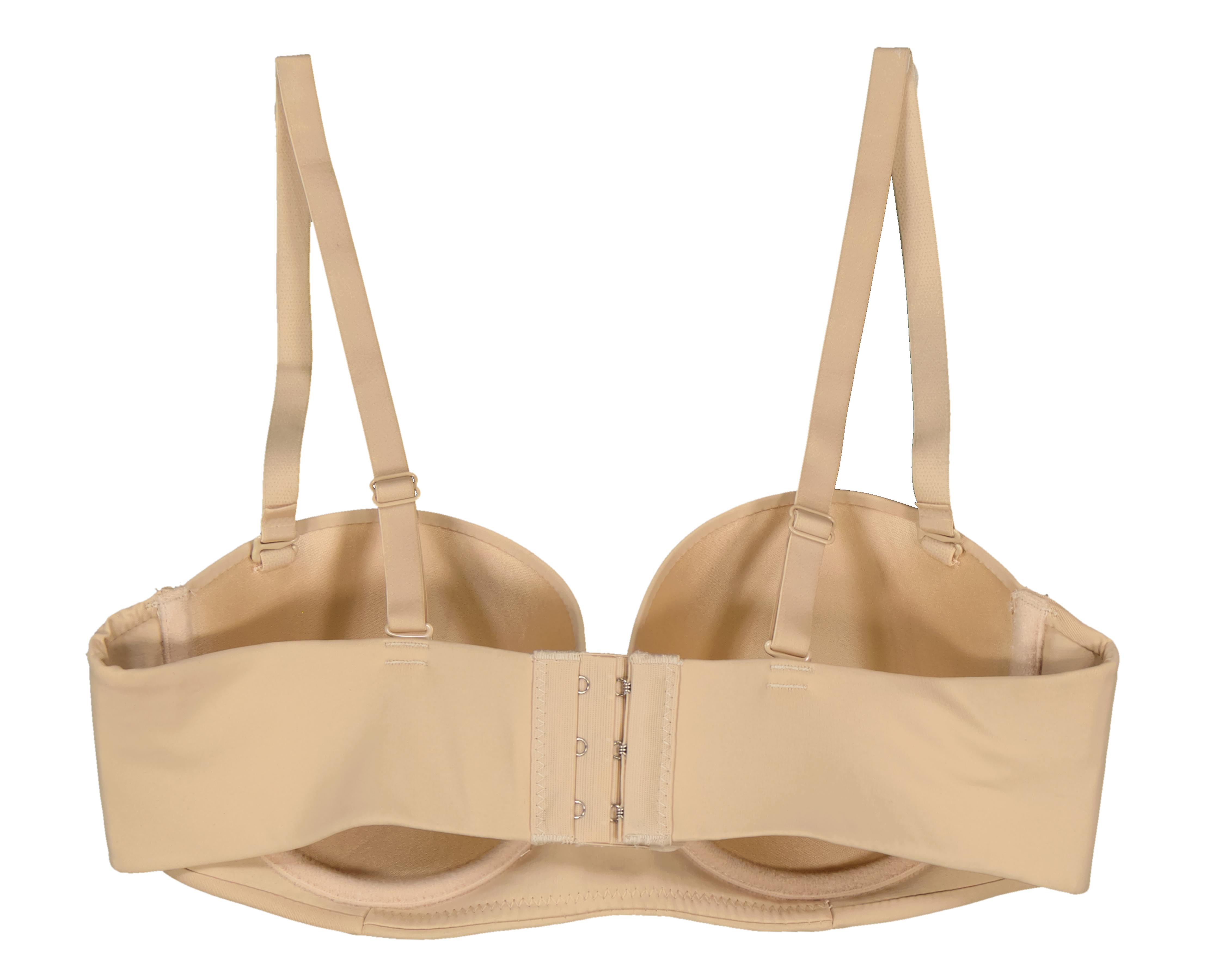 Foto 3 pulgar | Brasier Copa Completa Strapless Beauty Secret