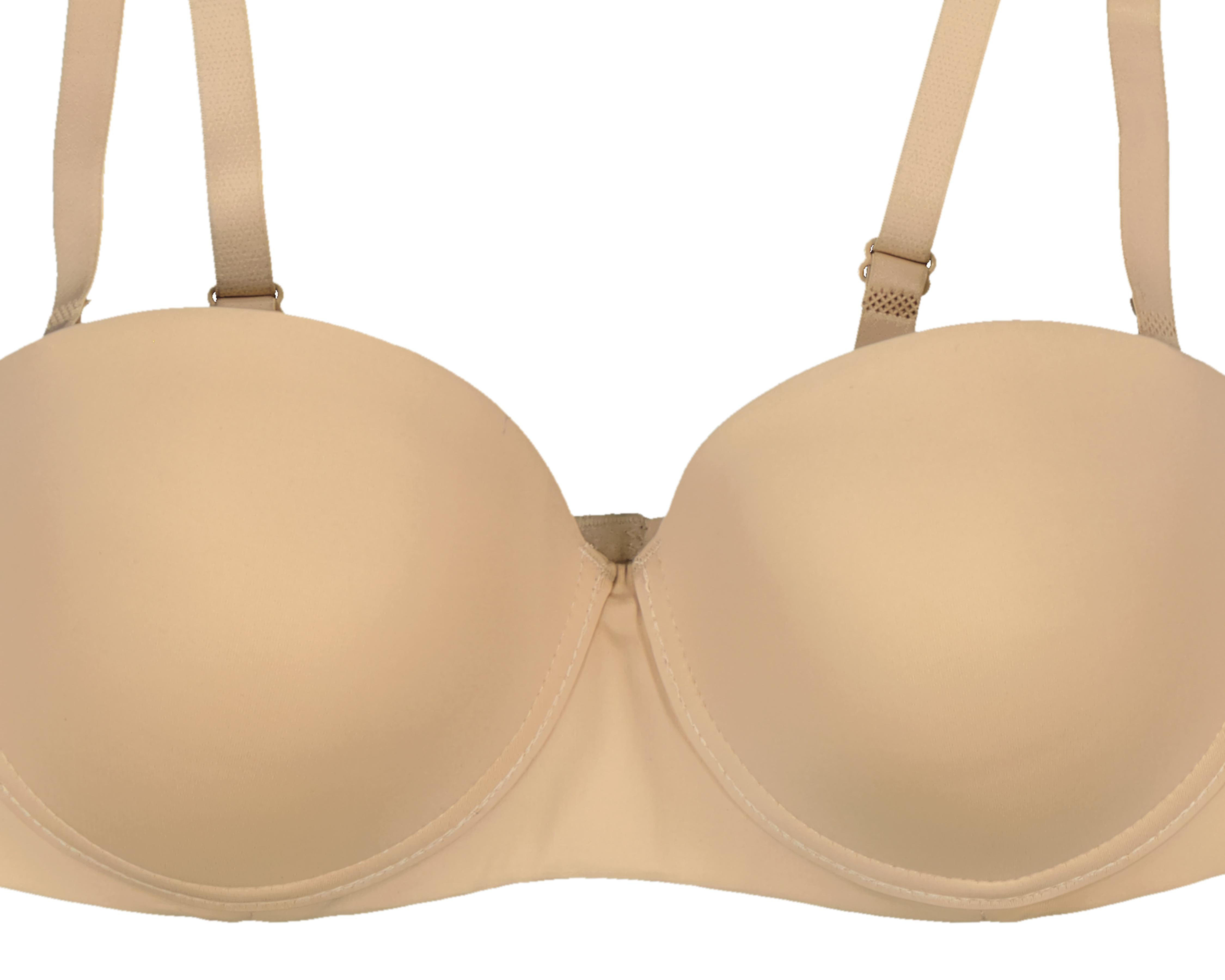 Foto 4 pulgar | Brasier Copa Completa Strapless Beauty Secret