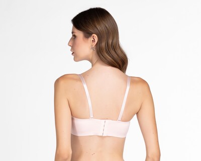 Foto 3 | Brasier Strapless Beauty Secret Media Copa 3 Pack
