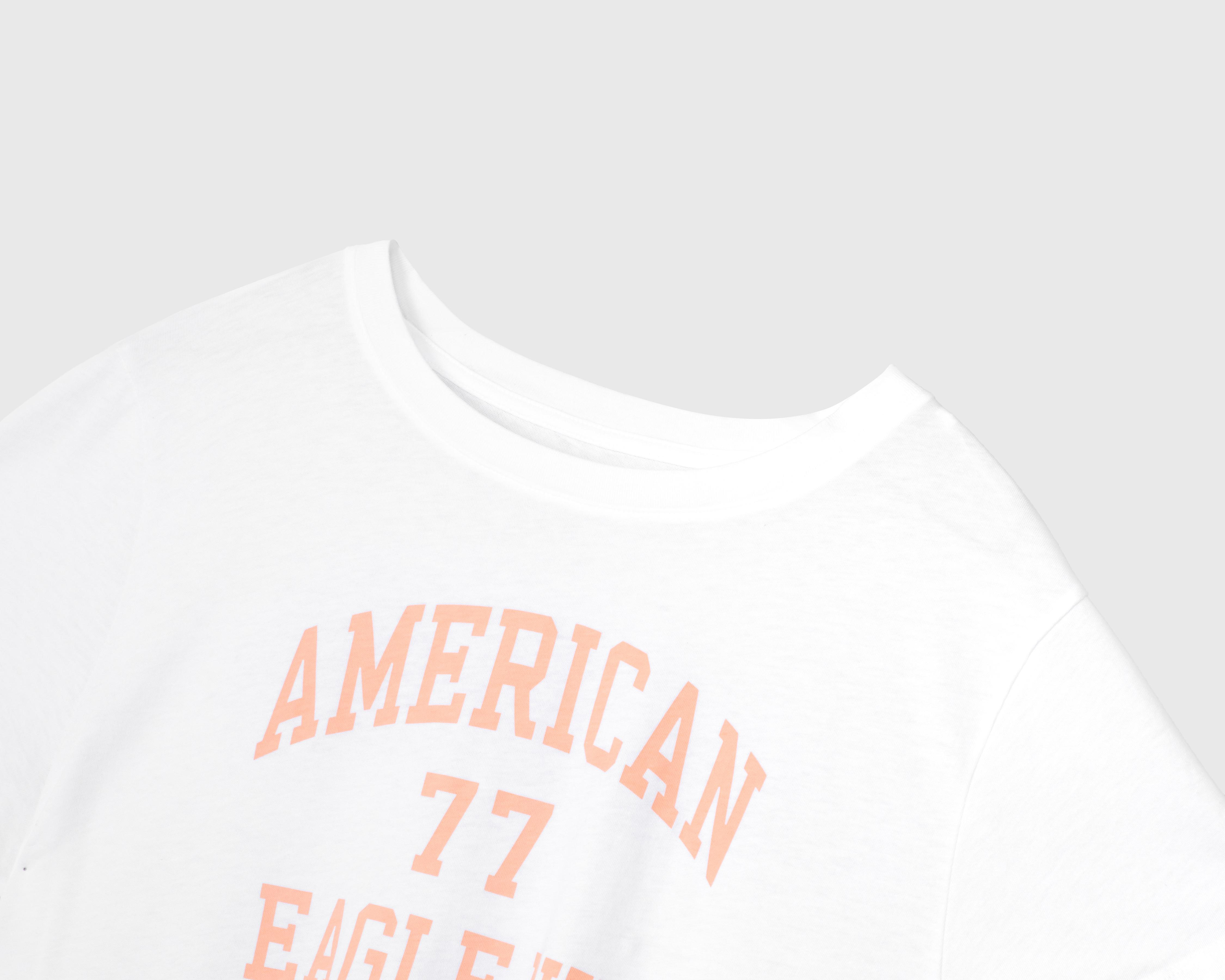 Foto 4 pulgar | Playera American Eagle Estampada para Mujer