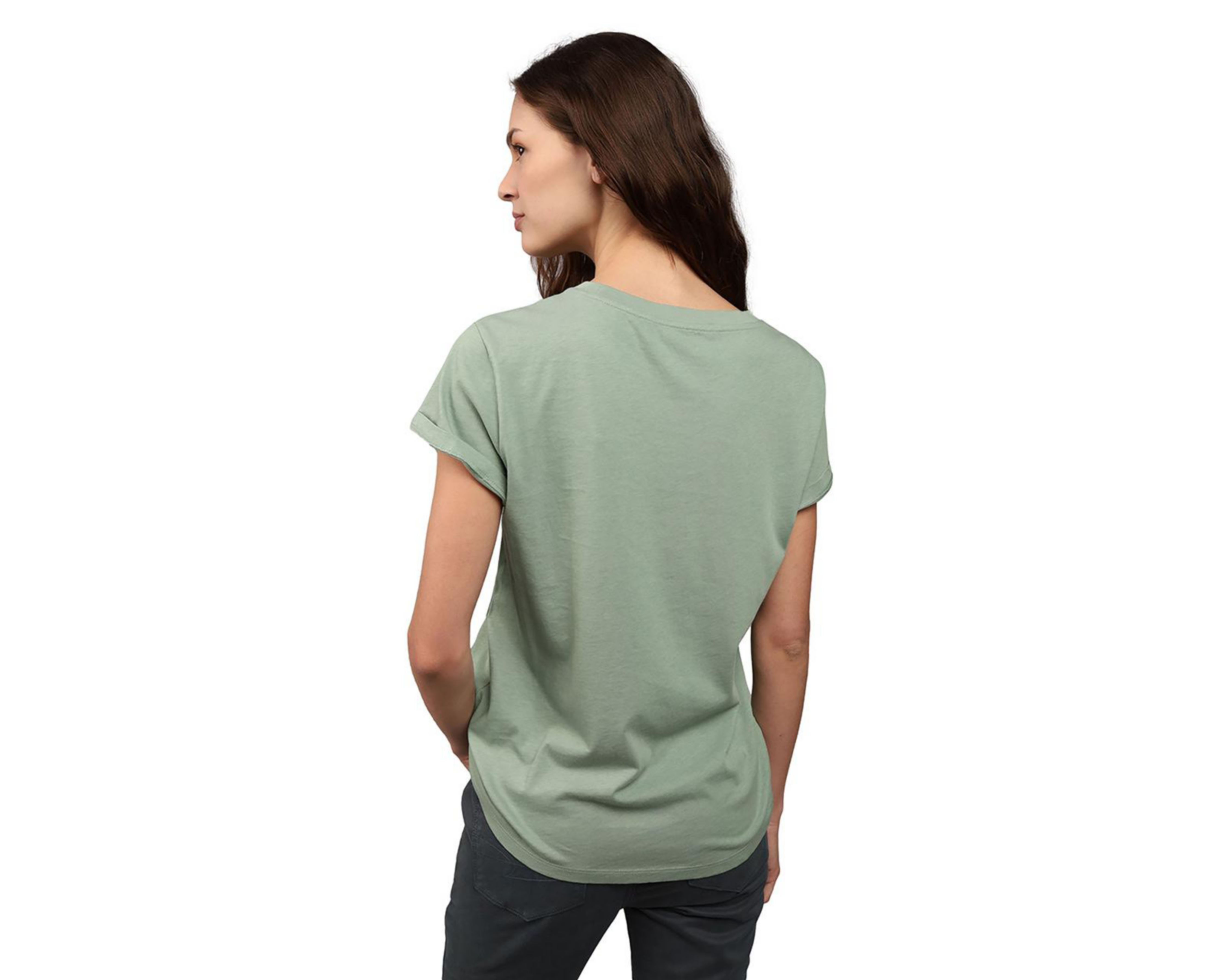 Foto 3 pulgar | Playera American Eagle Manga Corta para Mujer