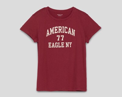 Foto 1 | Playera American Eagle Estampada para Mujer
