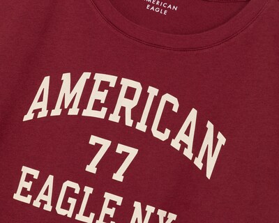 Foto 3 | Playera American Eagle Estampada para Mujer