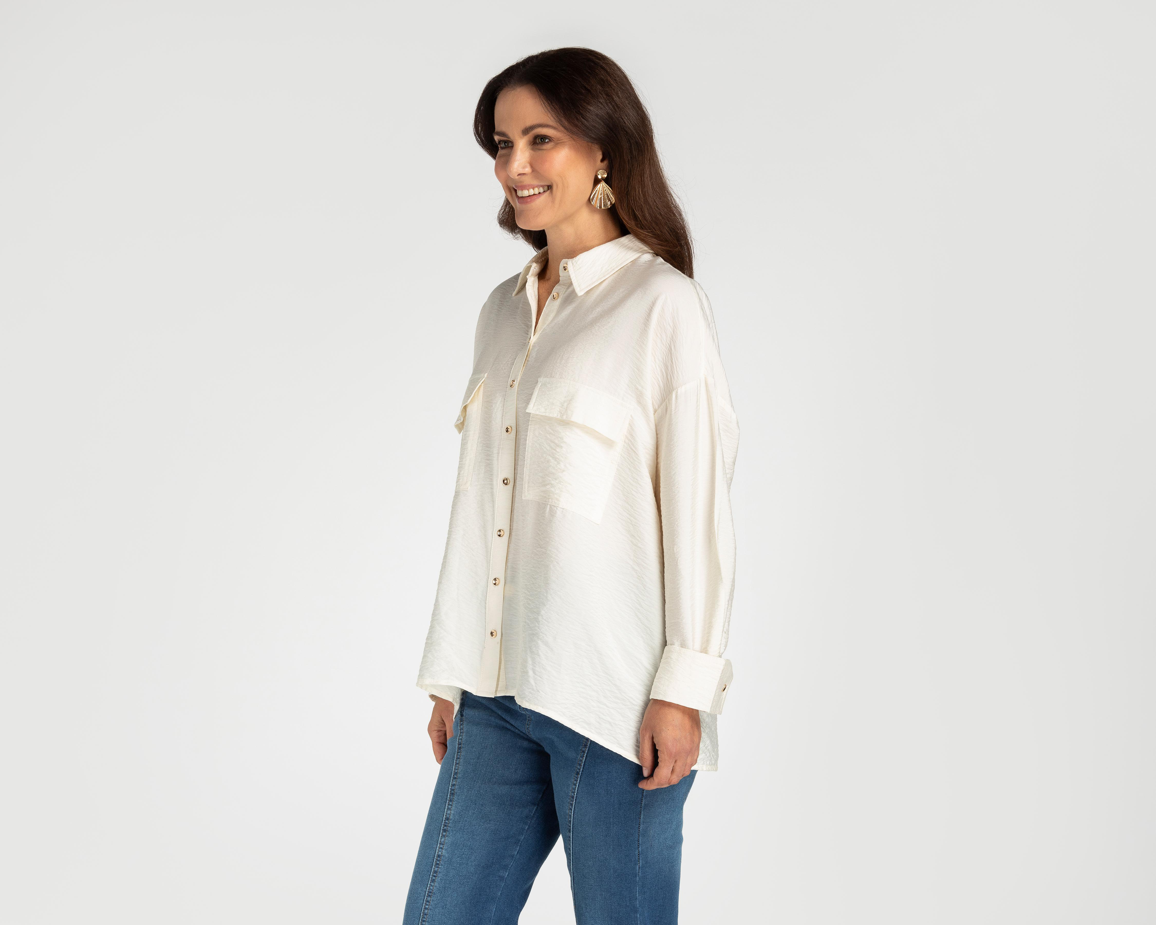 Foto 2 pulgar | Blusa Sahara Beige para Mujer