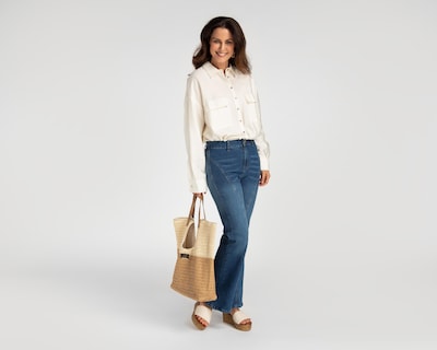 Foto 2 | Blusa Sahara Beige para Mujer
