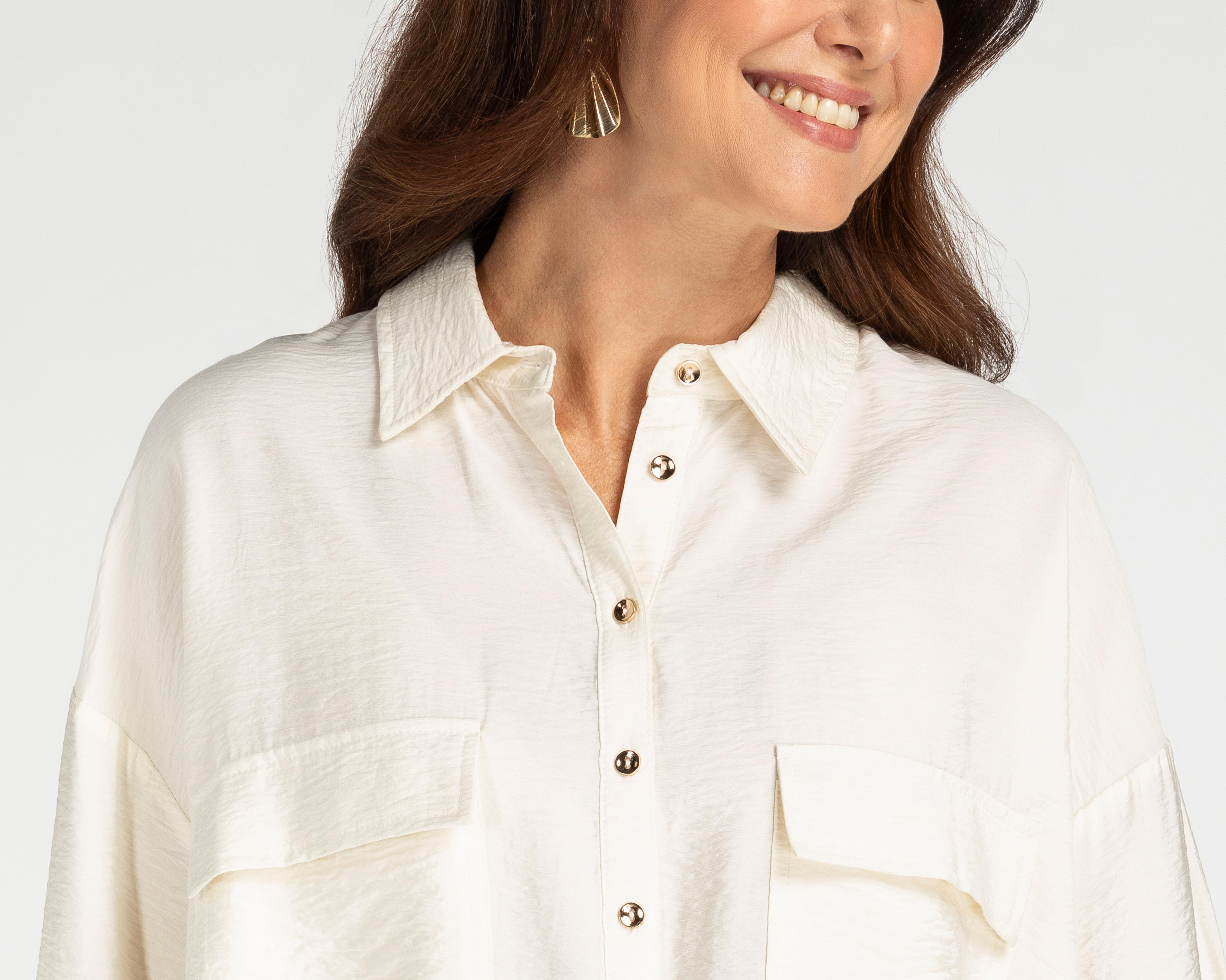 Foto 5 pulgar | Blusa Sahara Beige para Mujer
