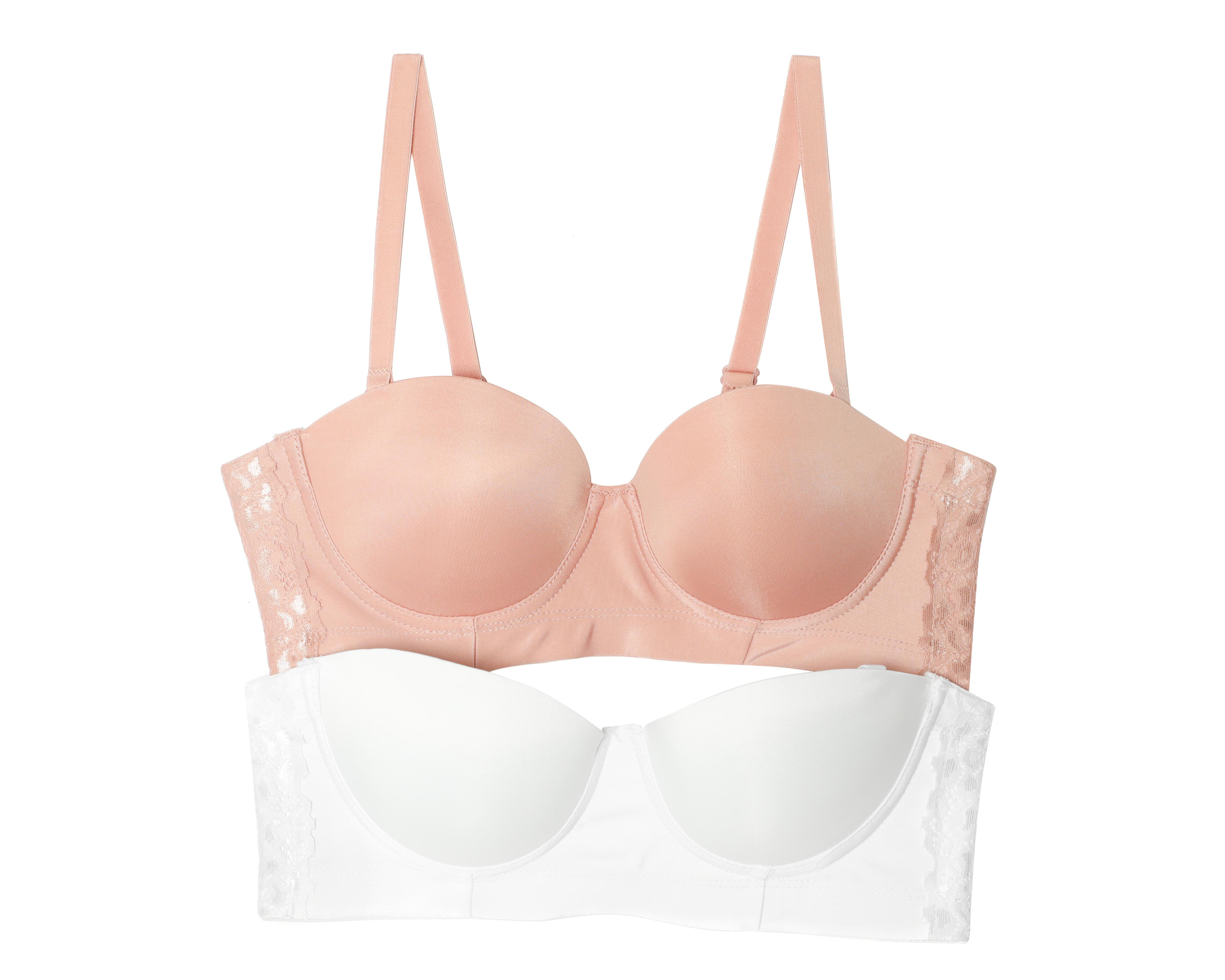 Brasier con Encaje Beauty Secret Media Copa 2 Piezas