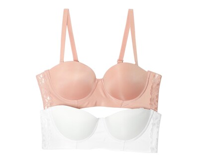 Foto 1 | Brasier con Encaje Beauty Secret Media Copa 2 Piezas