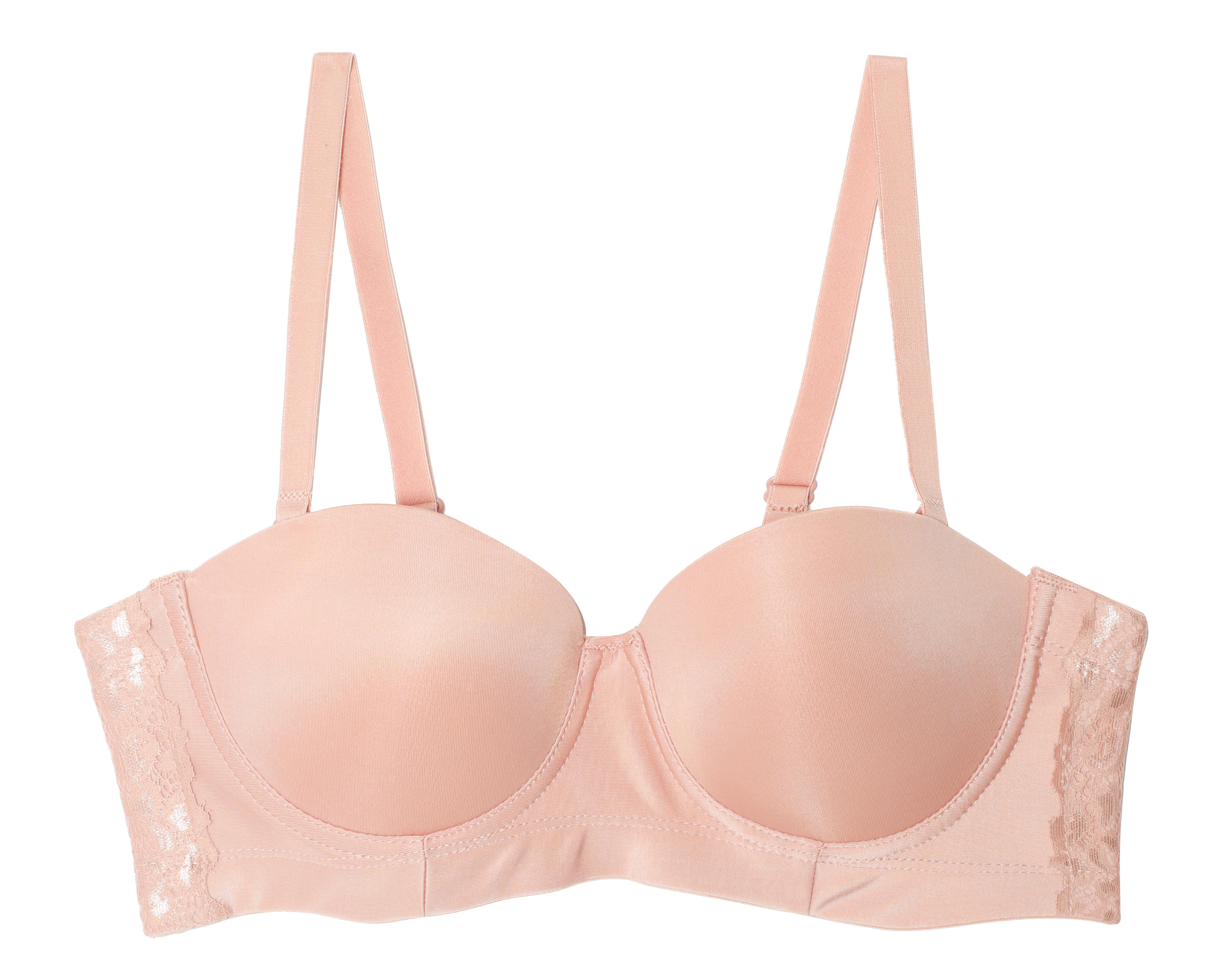 Foto 4 pulgar | Brasier con Encaje Beauty Secret Media Copa 2 Piezas
