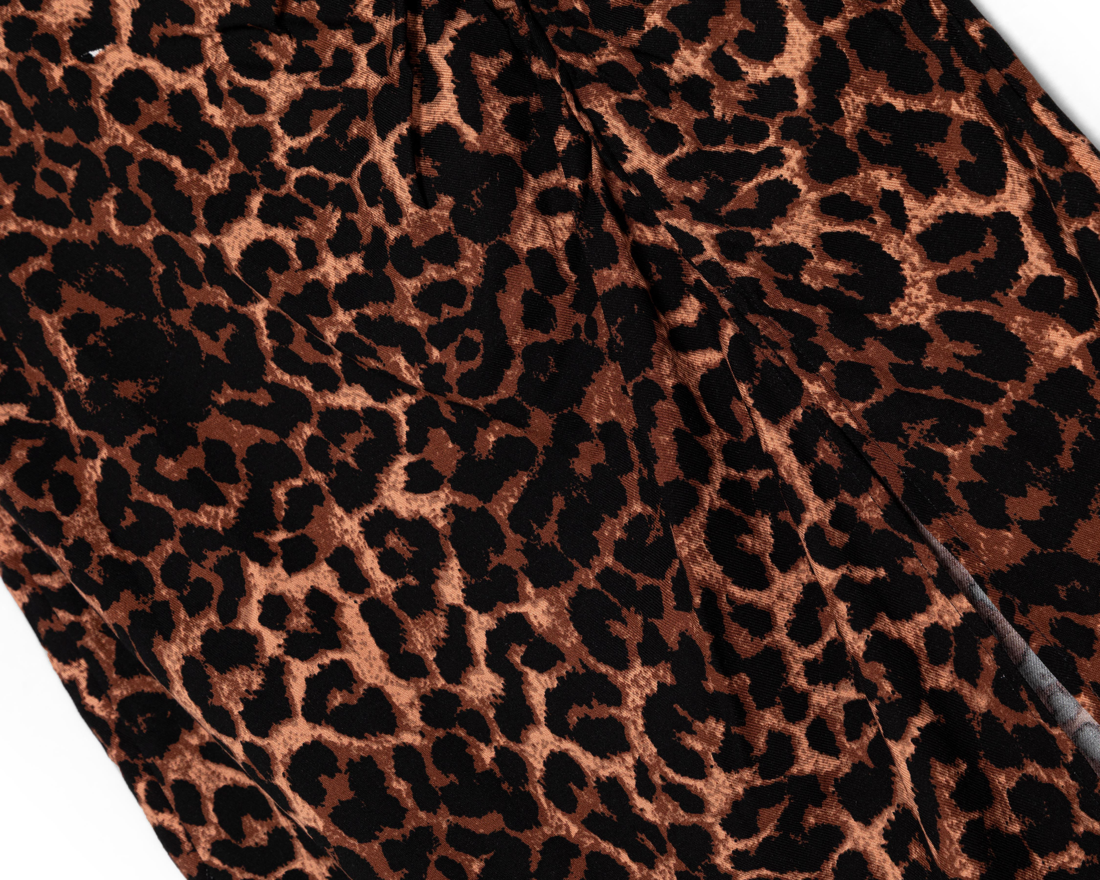 Foto 4 pulgar | Falda Midi Bebe Animal Print para Mujer