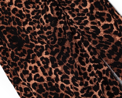 Foto 3 | Falda Midi Bebe Animal Print para Mujer