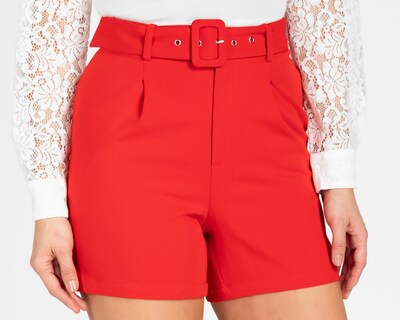 Foto 4 | Short Jennifer Lopez Rojo para Mujer