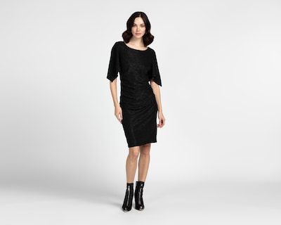 Foto 1 | Vestido de Fiesta Sahara Corto Negro para Mujer