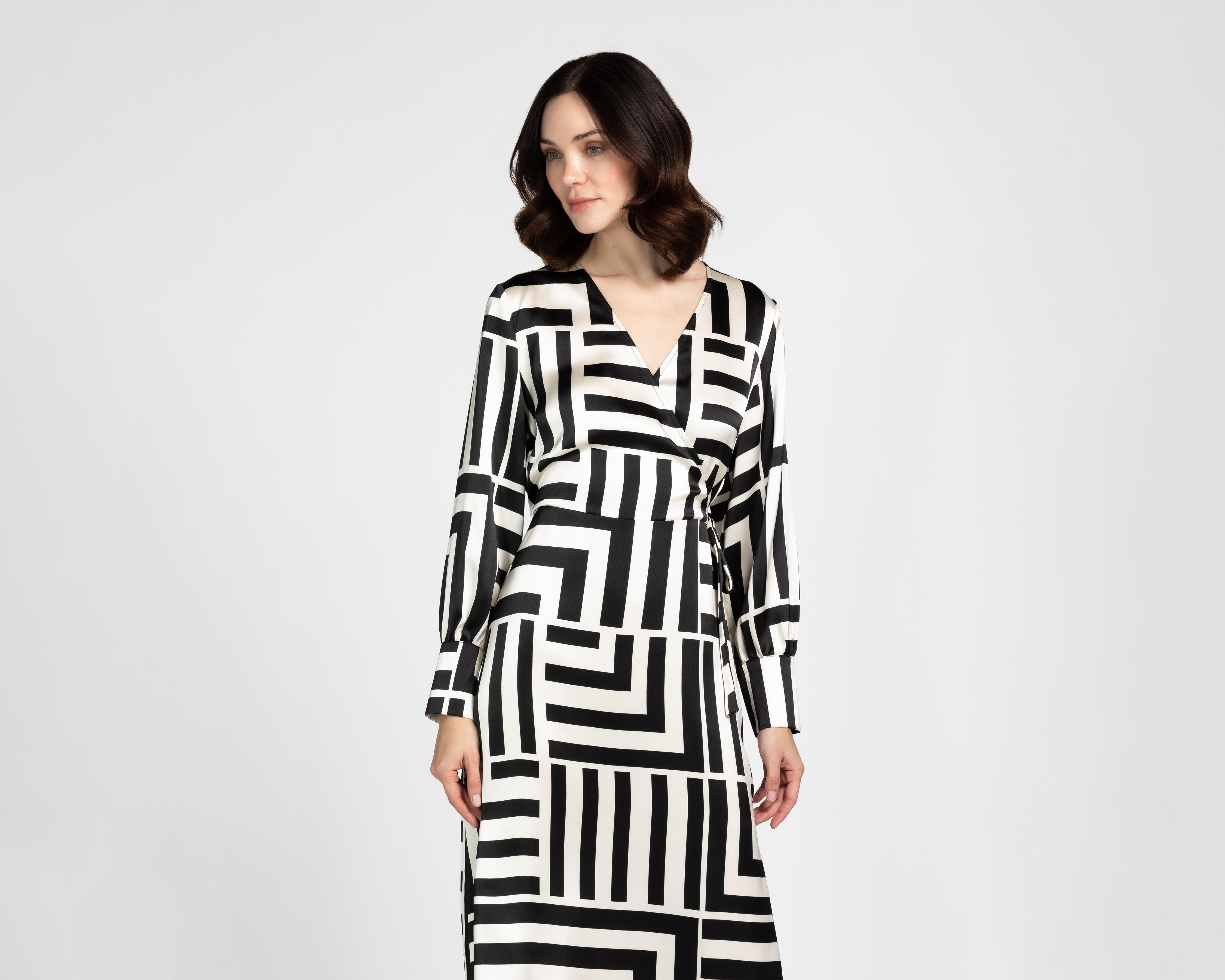 Foto 5 pulgar | Vestido Casual Sahara Midi Estampado para Mujer