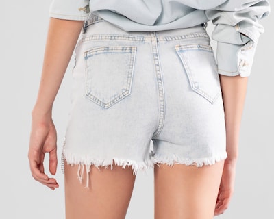 Foto 5 | Short Strona de Mezclilla para Mujer
