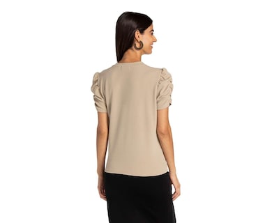 Foto 3 | Blusa Sahara con Zurcido en Manga