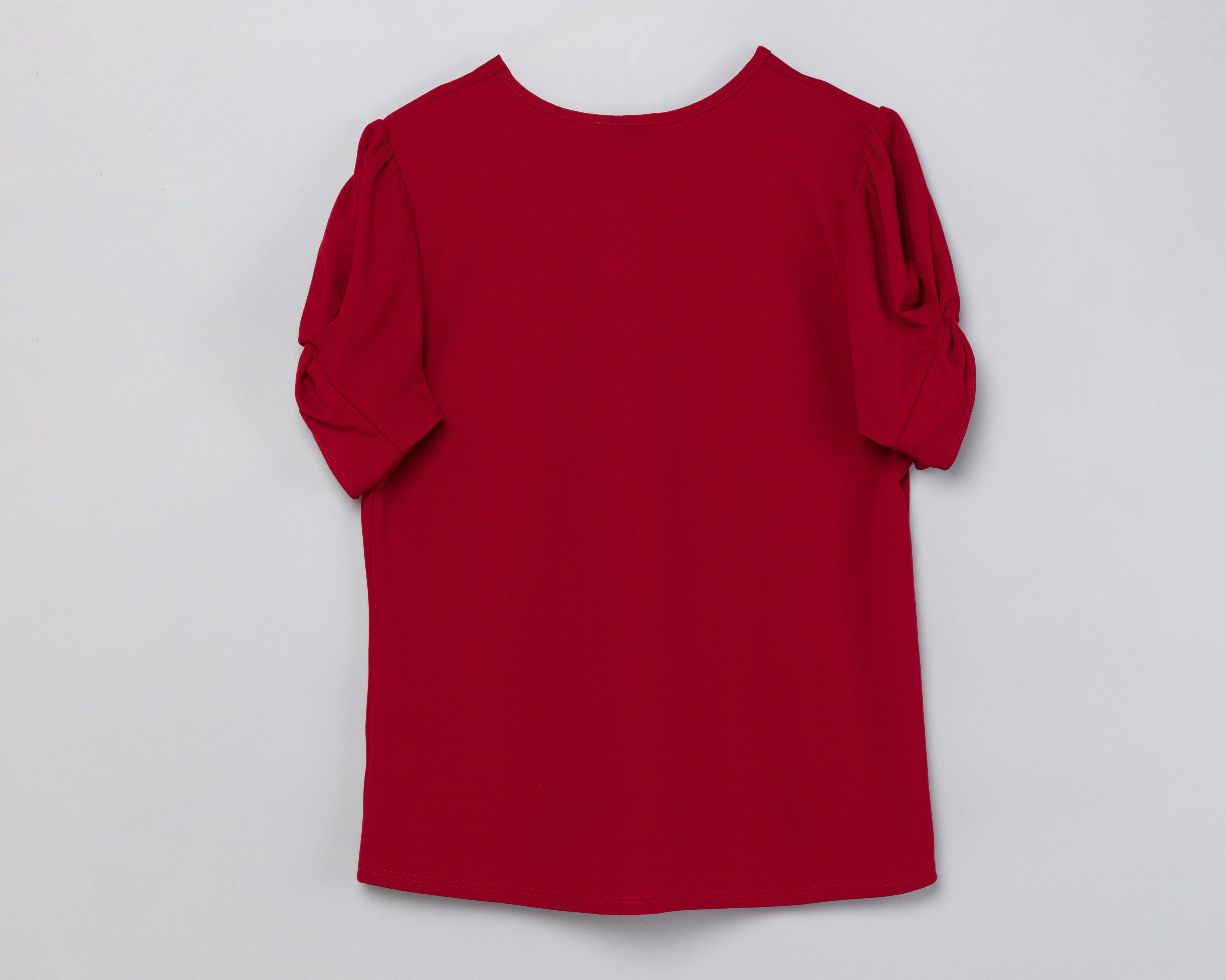 Foto 2 | Blusa Poof New York Manga Corta con Cuello Redondo