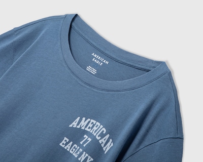 Foto 3 | Playera American Eagle de Algodón para Mujer