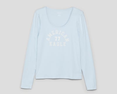 Foto 1 | Playera Manga Larga American Eagle para Mujer